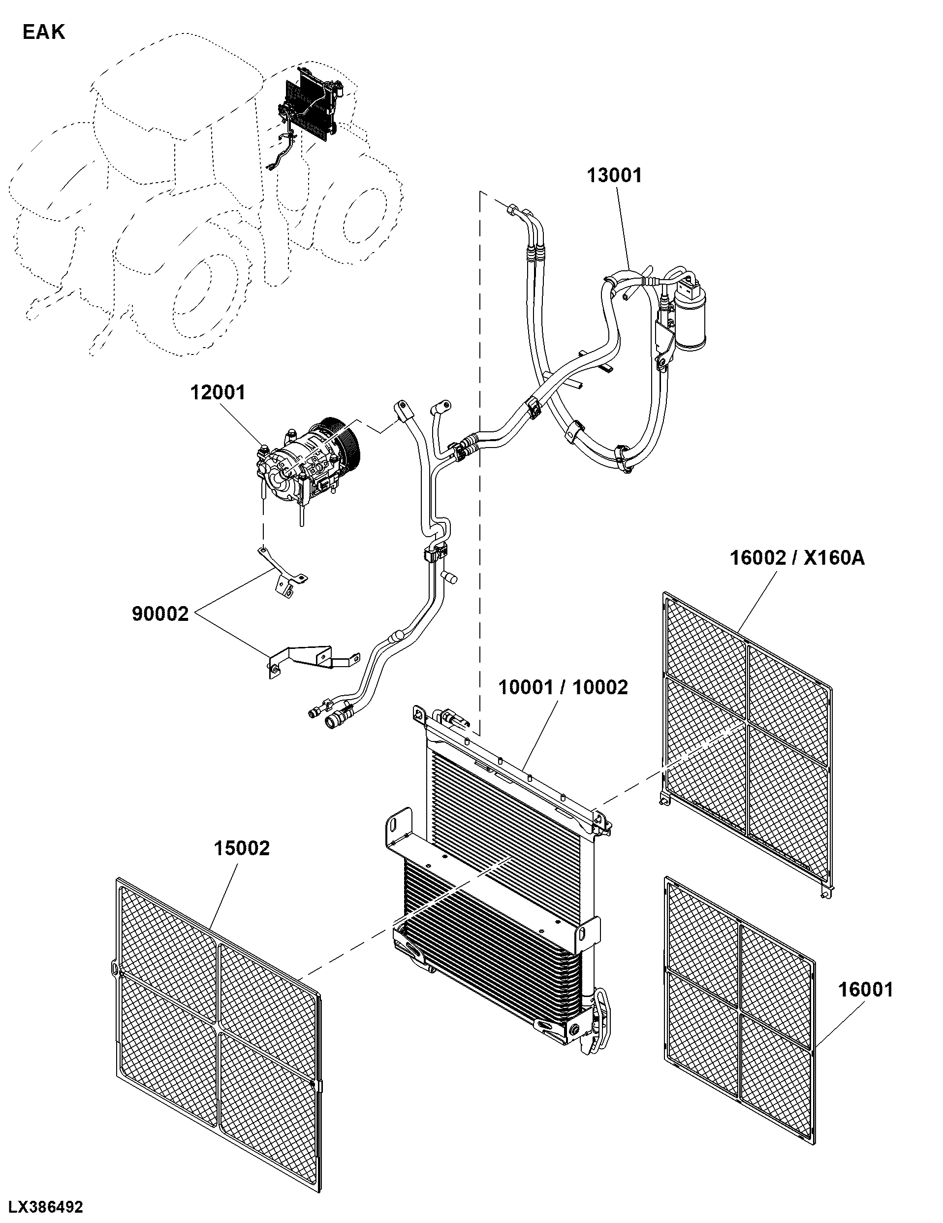 EAK Air Conditioning System, Engine Auxiliaries Related