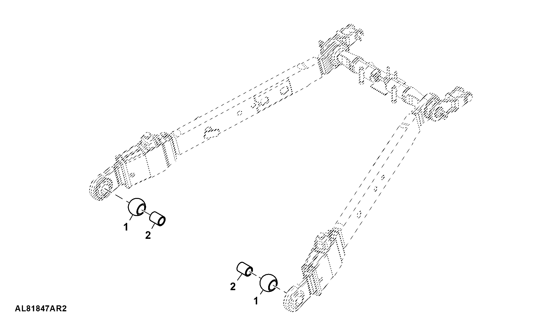 Hitch Ball, W/ Reducing Bushing, Category 3 / 2
