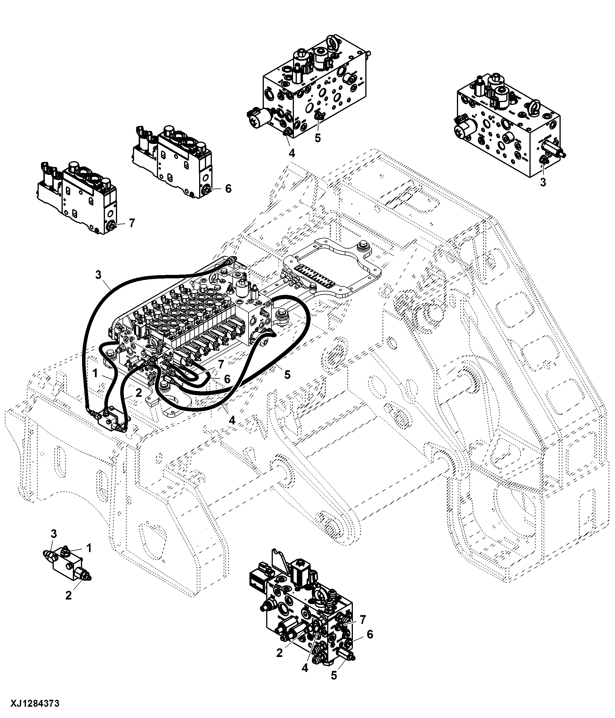 Pressure Sensor With Load Sense Hoses (000146 - )