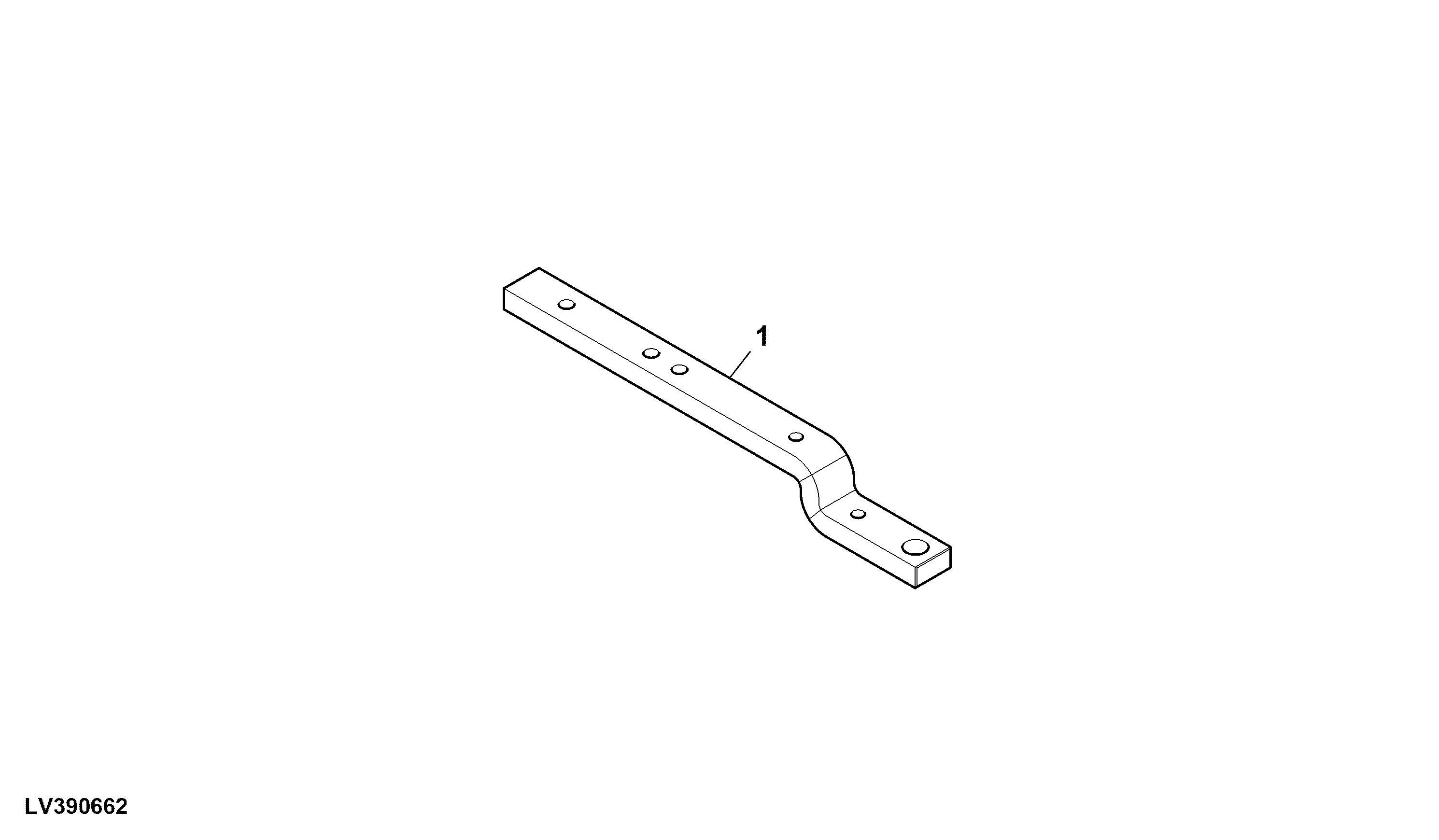 Drawbar, Standard Duty, Attachment