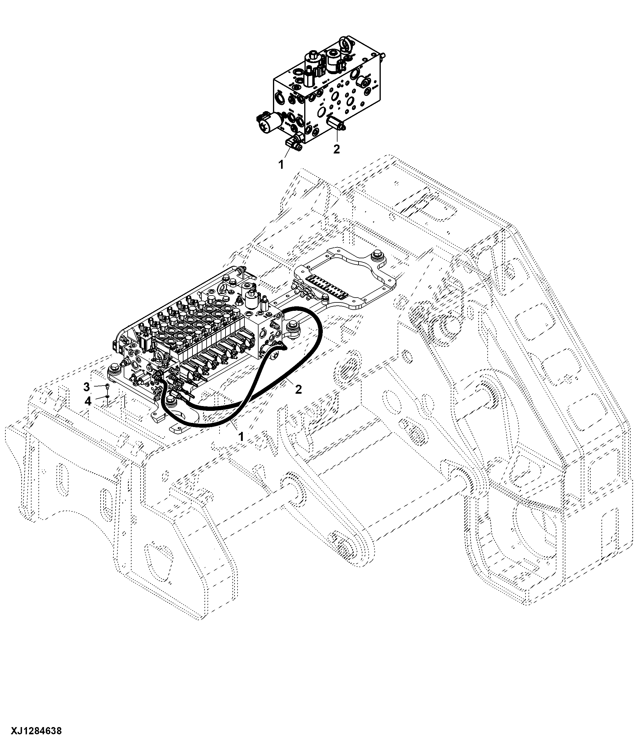 Pressure Sensor Without Load Sense Hoses (000146 - )