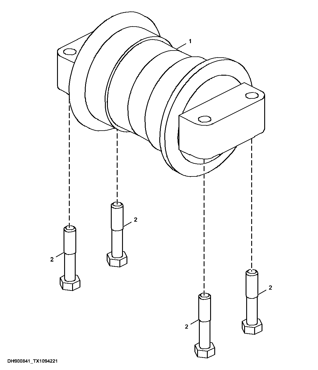 Lower Track Roller