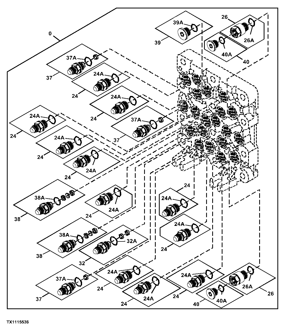 Pilot Signal Manifold, Pilot Controller Side