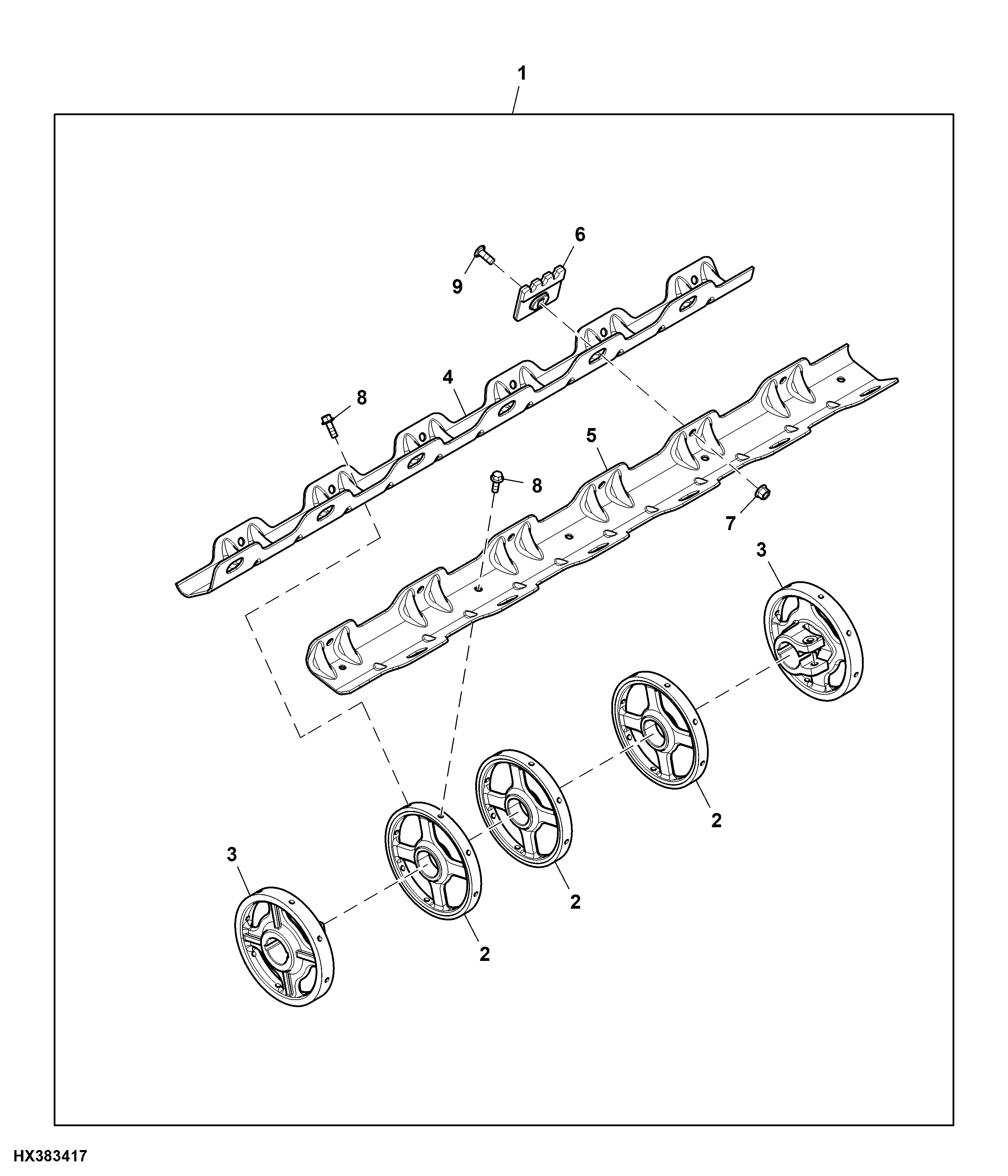Feed Accelerator and Rear Discharge Beater Wings Kit