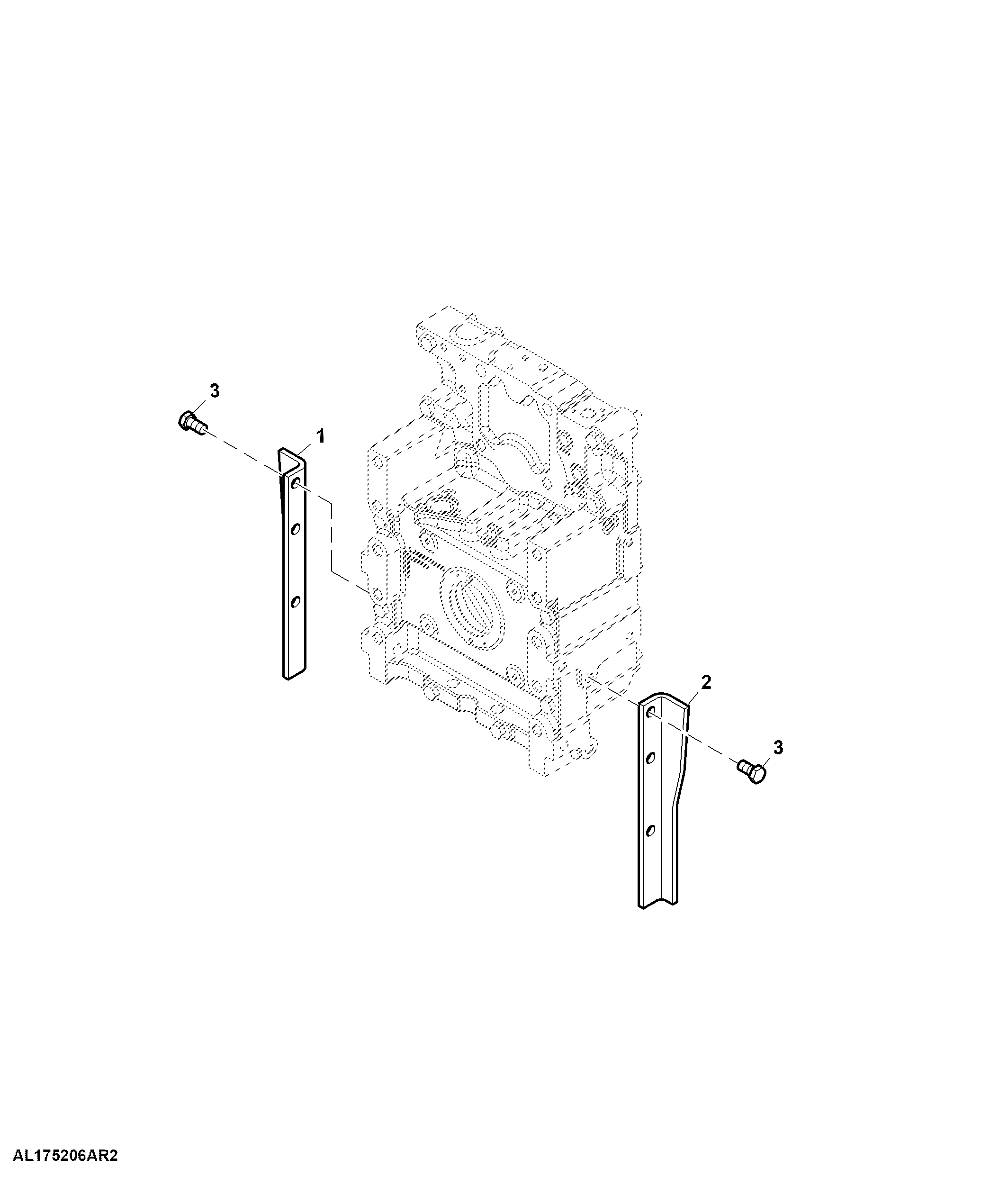 Stop, Sway Limitation, Stabilizer Bar, W/ Hydraulic Center Link