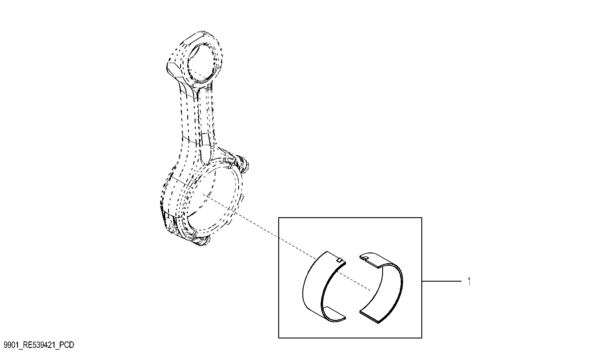 9901 Connecting Rod Bearing Kit