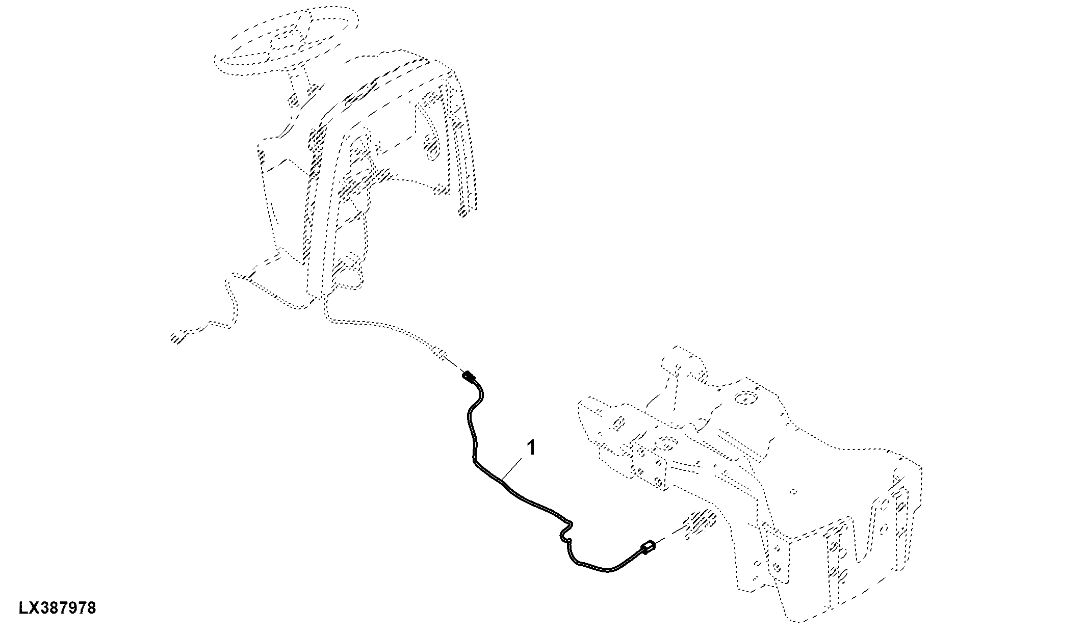 Wiring Harness, Suspended Axle