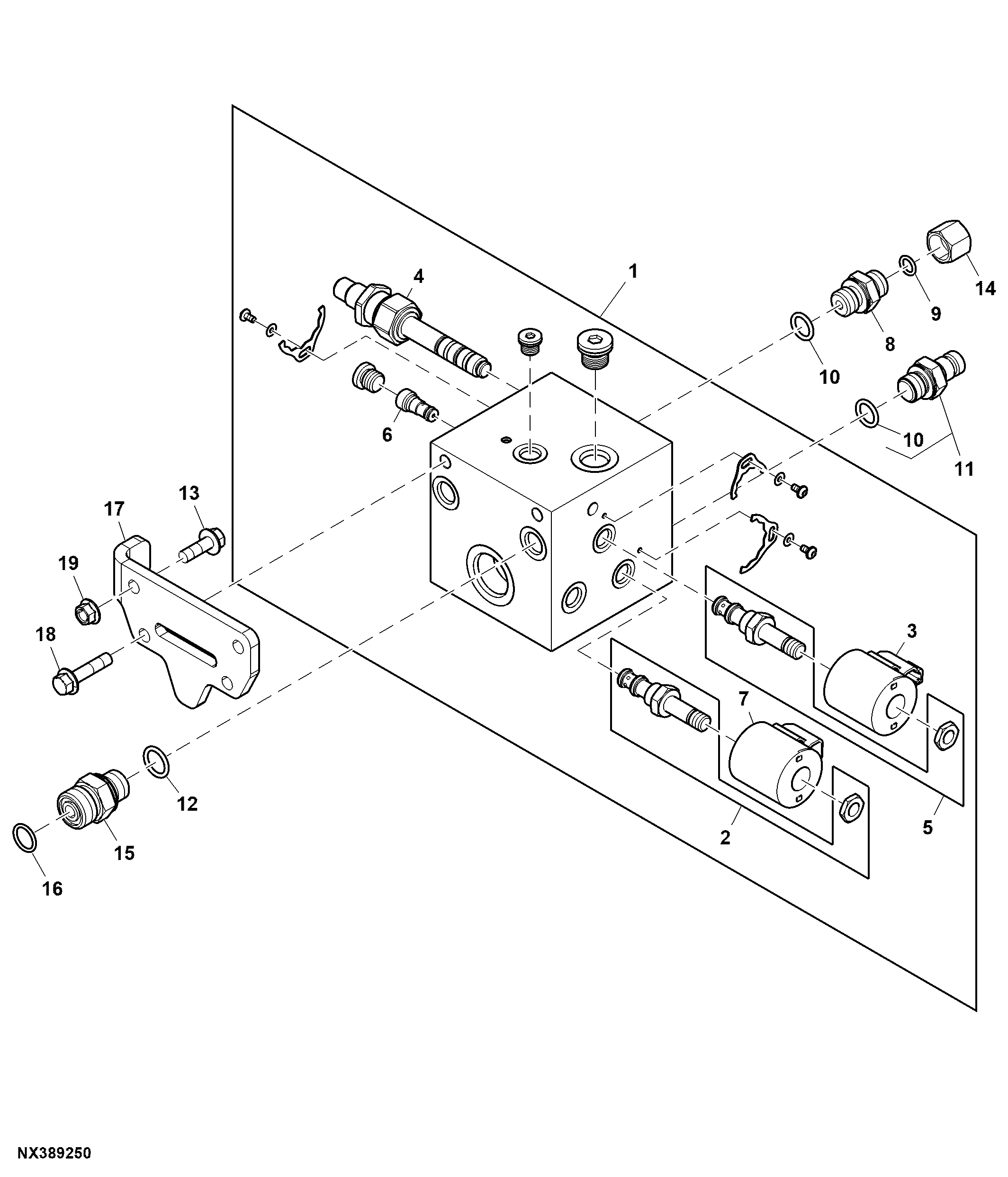 Flow Control Hydraulic Valve, Fan Servo Throttle