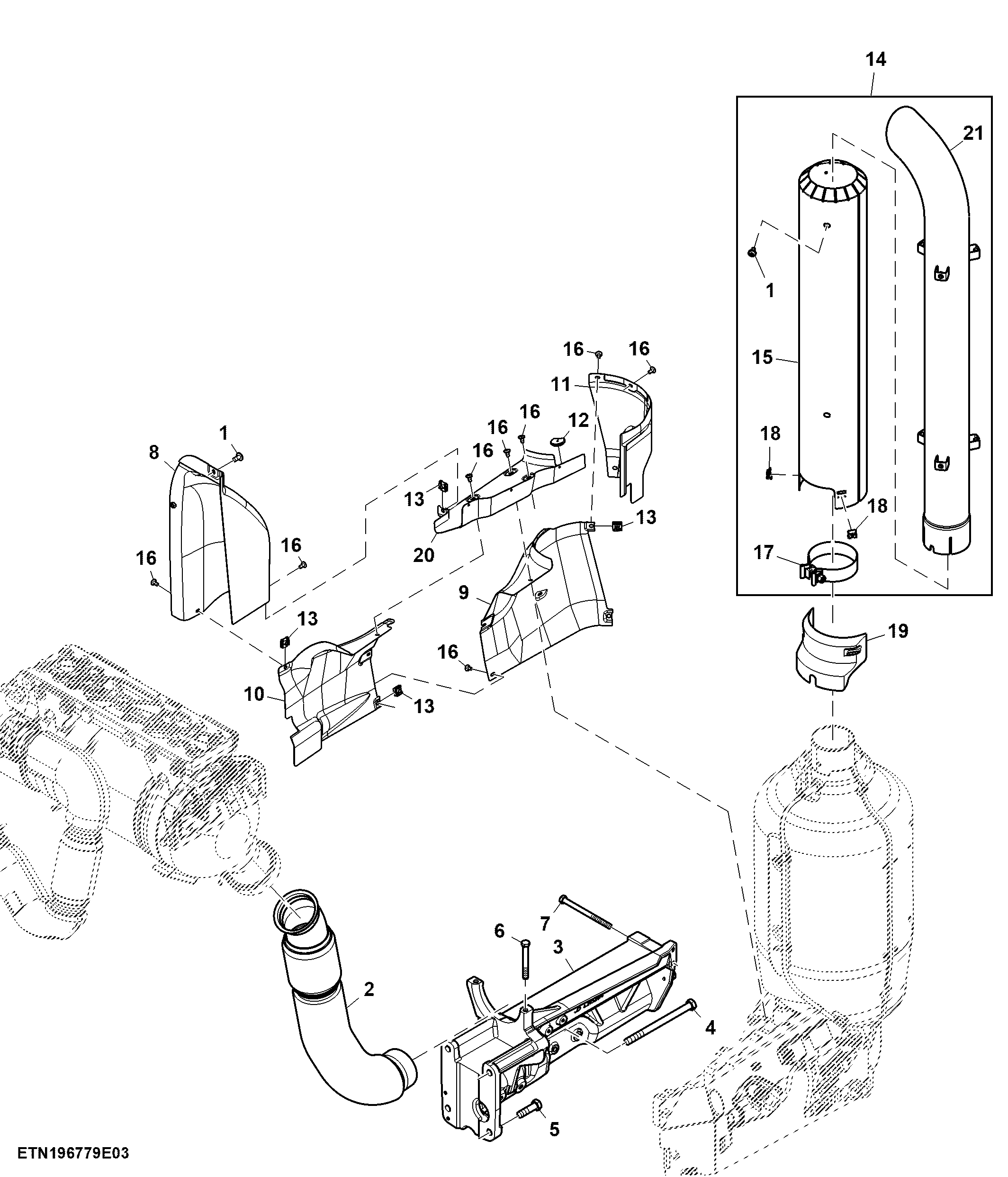 Pipe / Heat Shields, Exhaust System (937676 - )