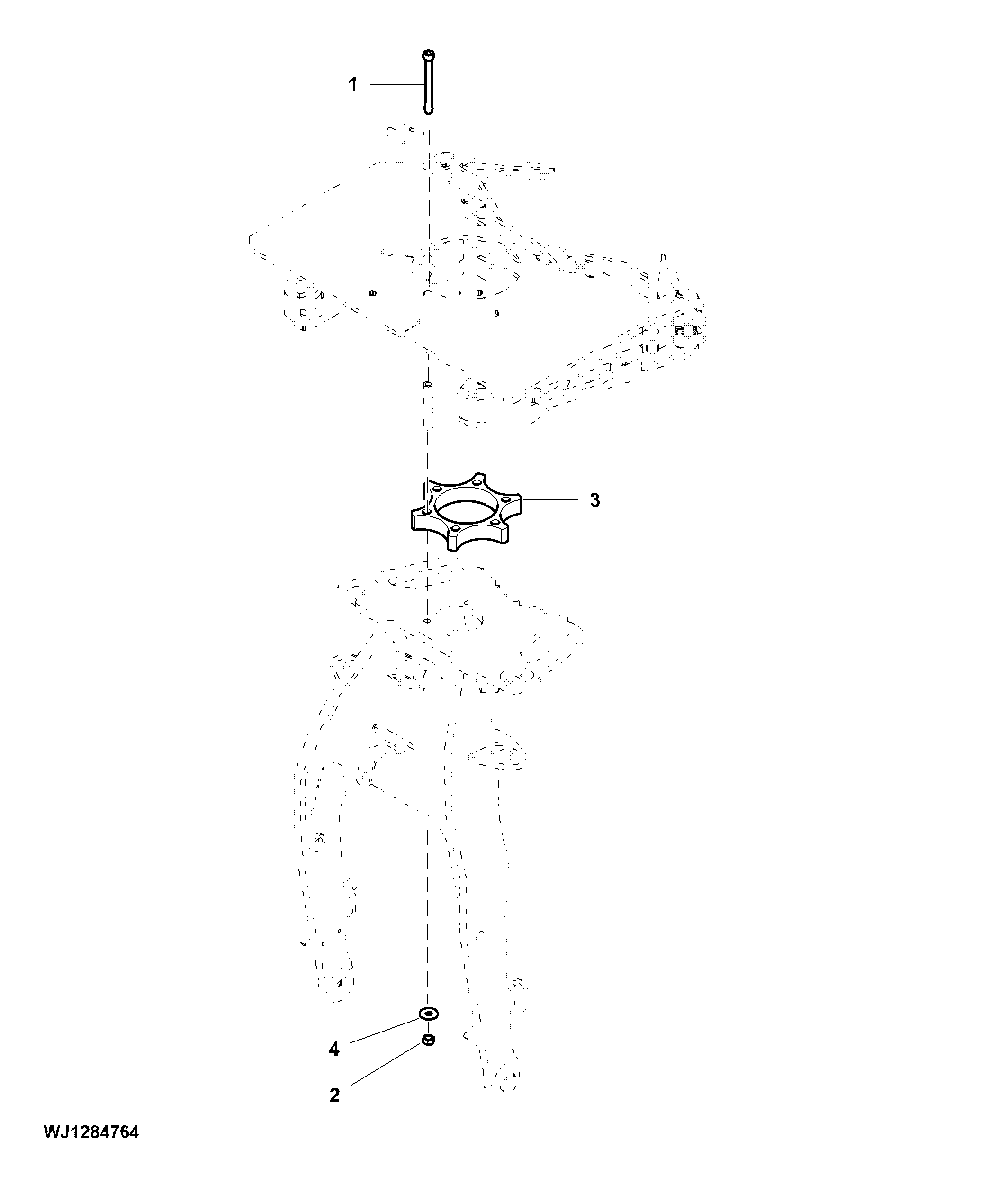 Fastenings and Adapter Parts, HD Tilt (Universal MTH-Device, Option)
