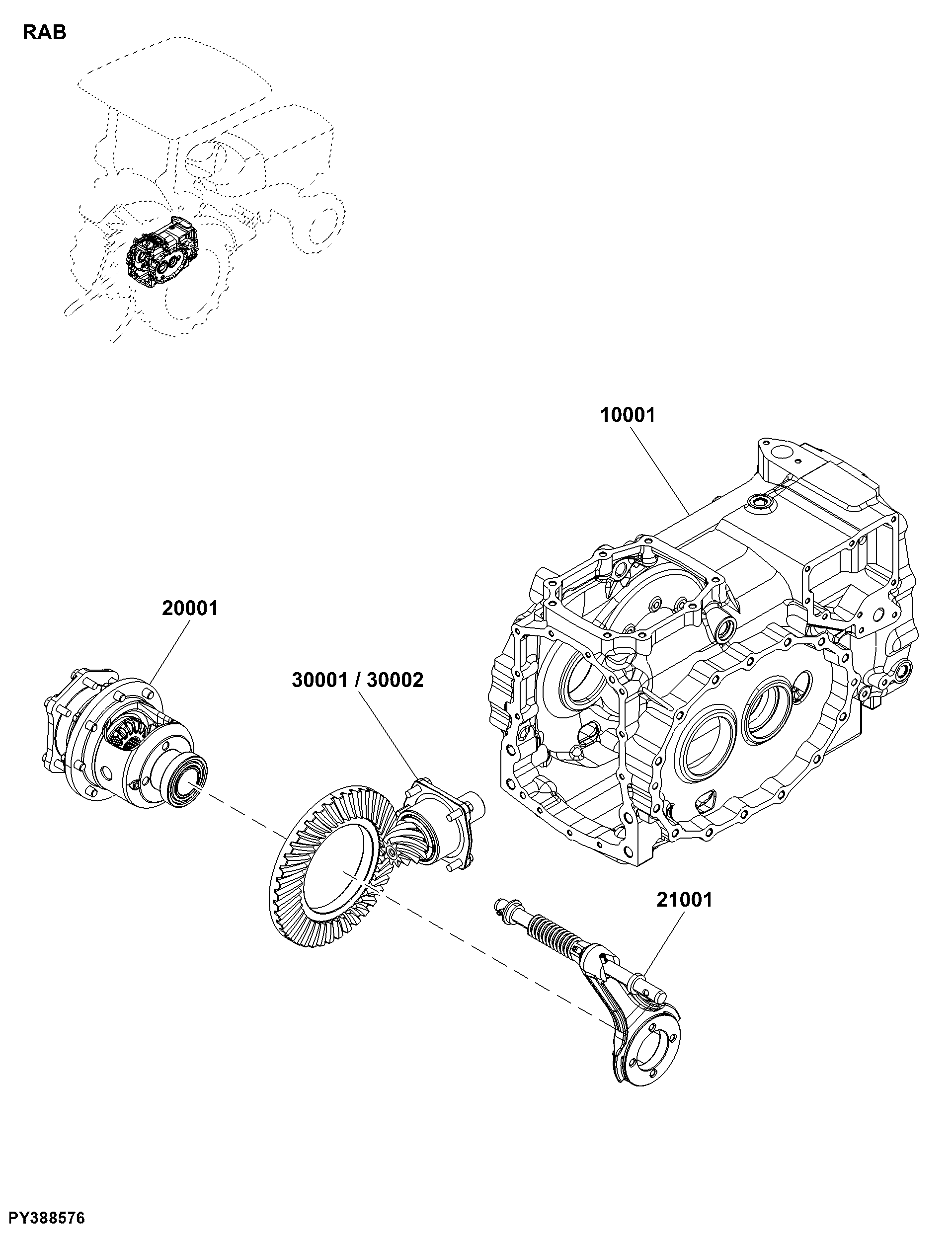 RAB Center, Rear Axle