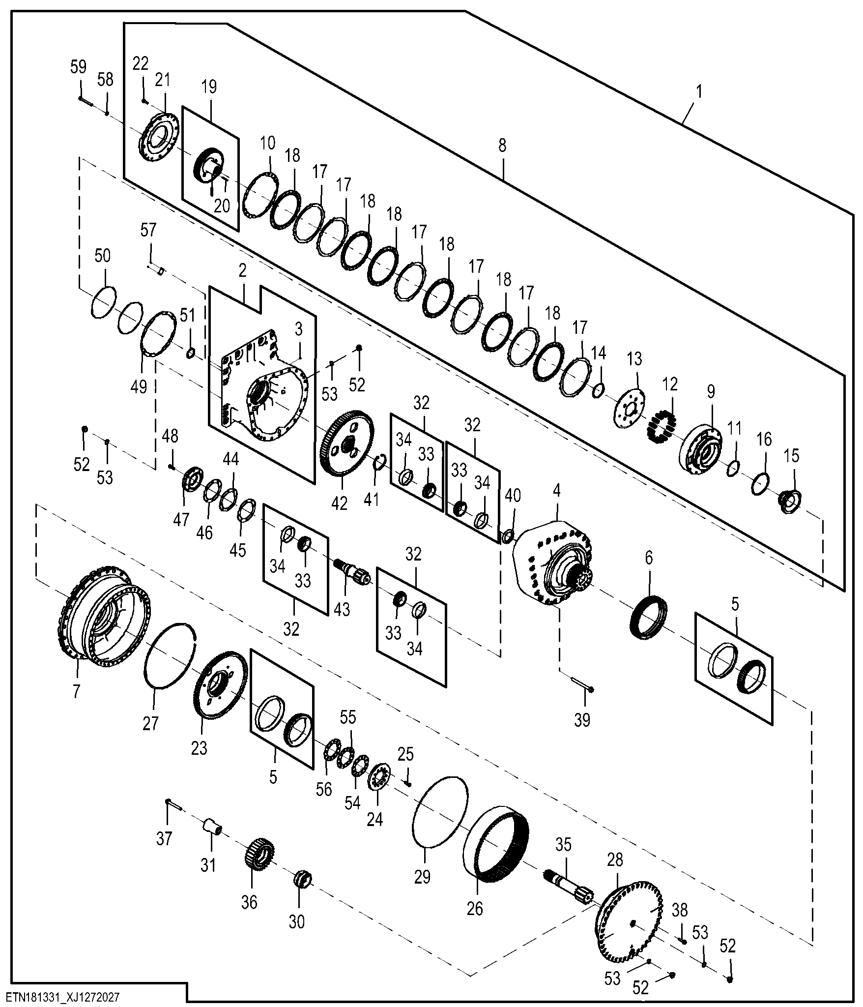 Final Drive Components, Wide Track, Wide Long Track