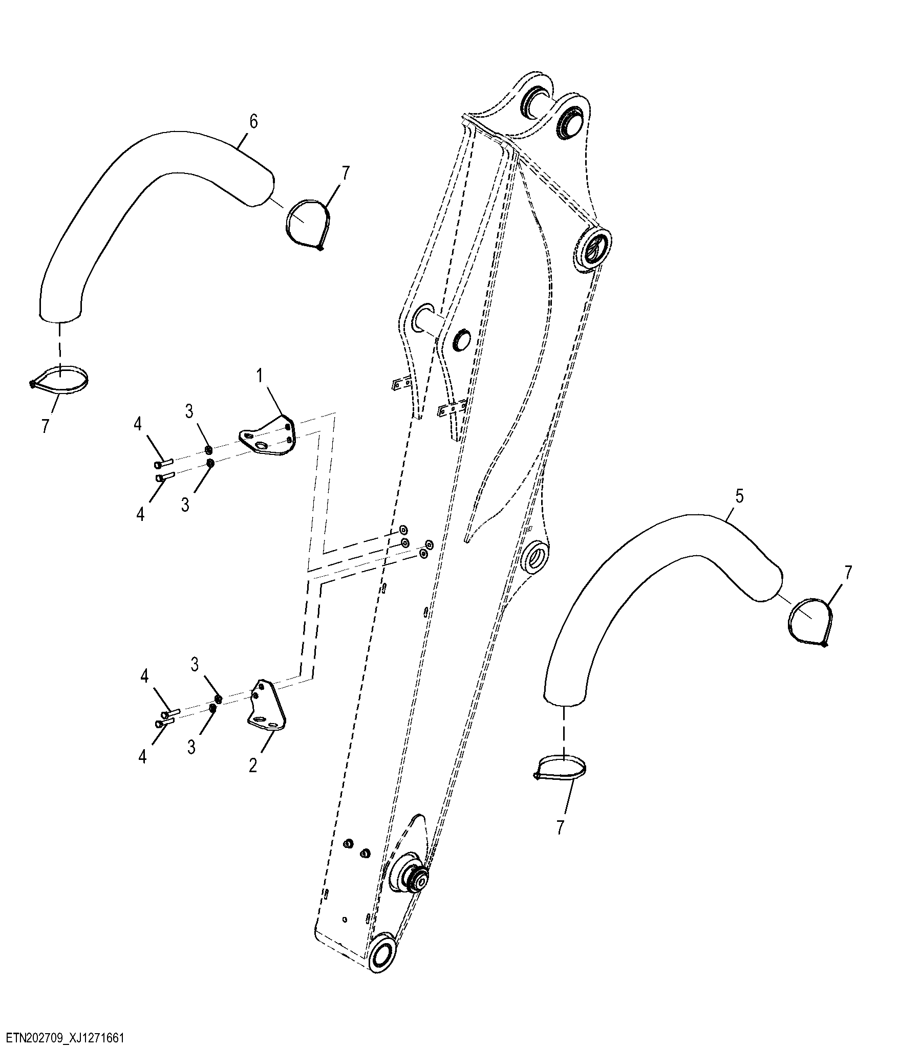 Proportional Auxiliary Standard Dipper Bulkhead Plates