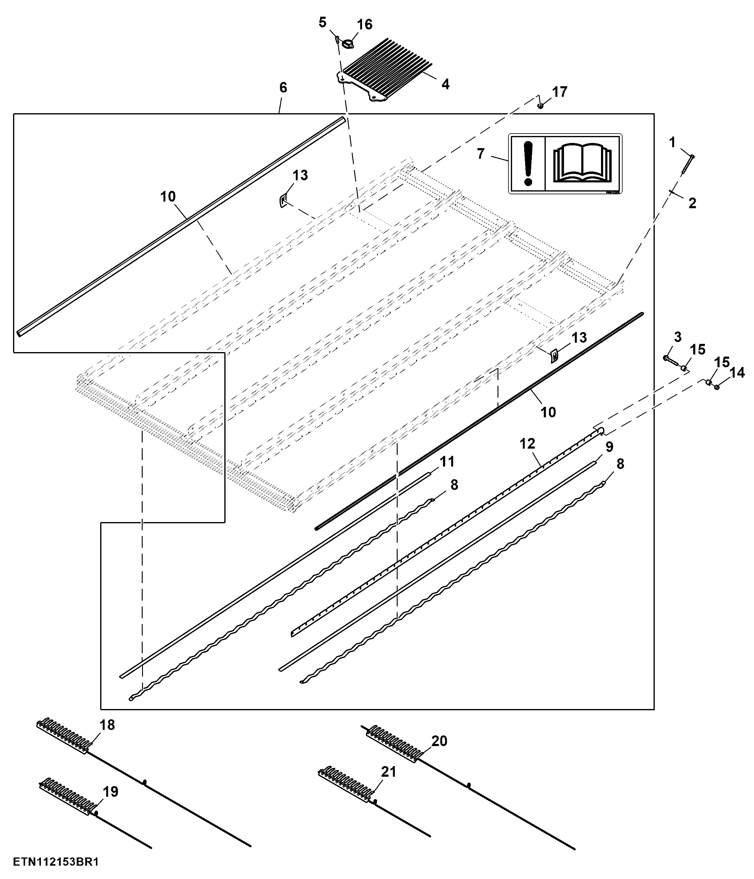 Chaffer Element, Electrically-Adjustable, Corn