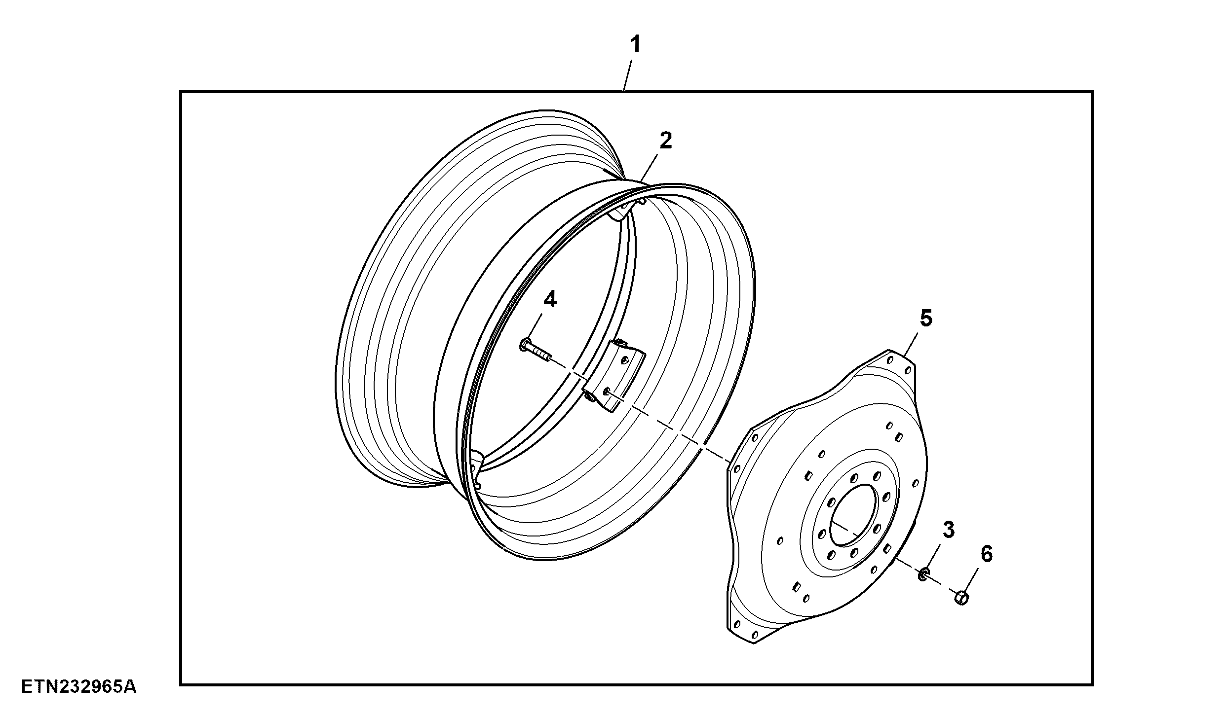 Rear Wheels Adjustable 8 Position DW15LX34 (000706 - )