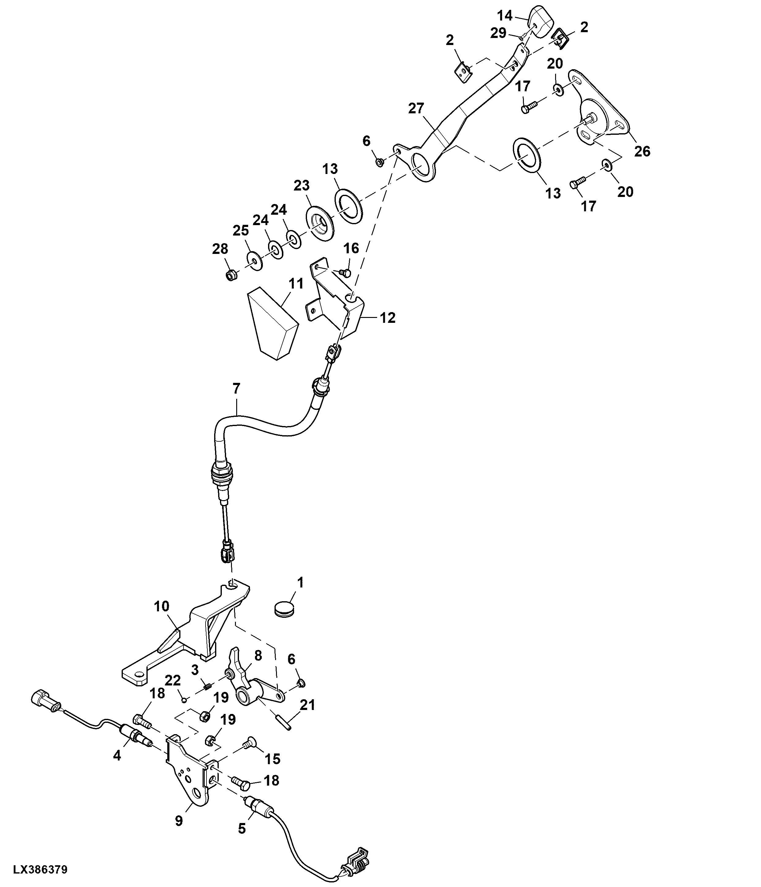 Ground Drive PTO Control, Mechanical Reverser
