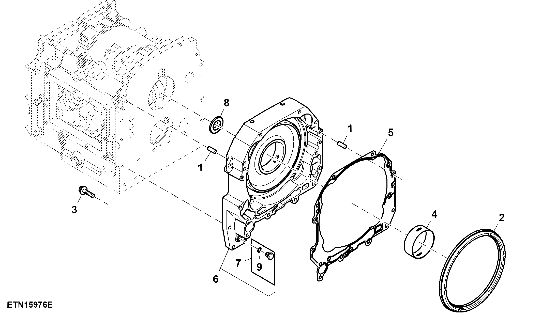 Housing, Reverse Brake, PowrQuad™ or CommandQuad™
