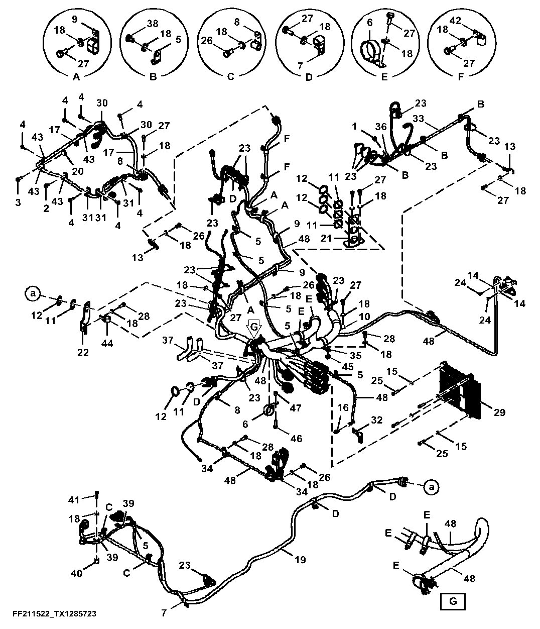 Engine Control Unit (ECU) and Engine Interface Wiring Harness (212090 - 212475)