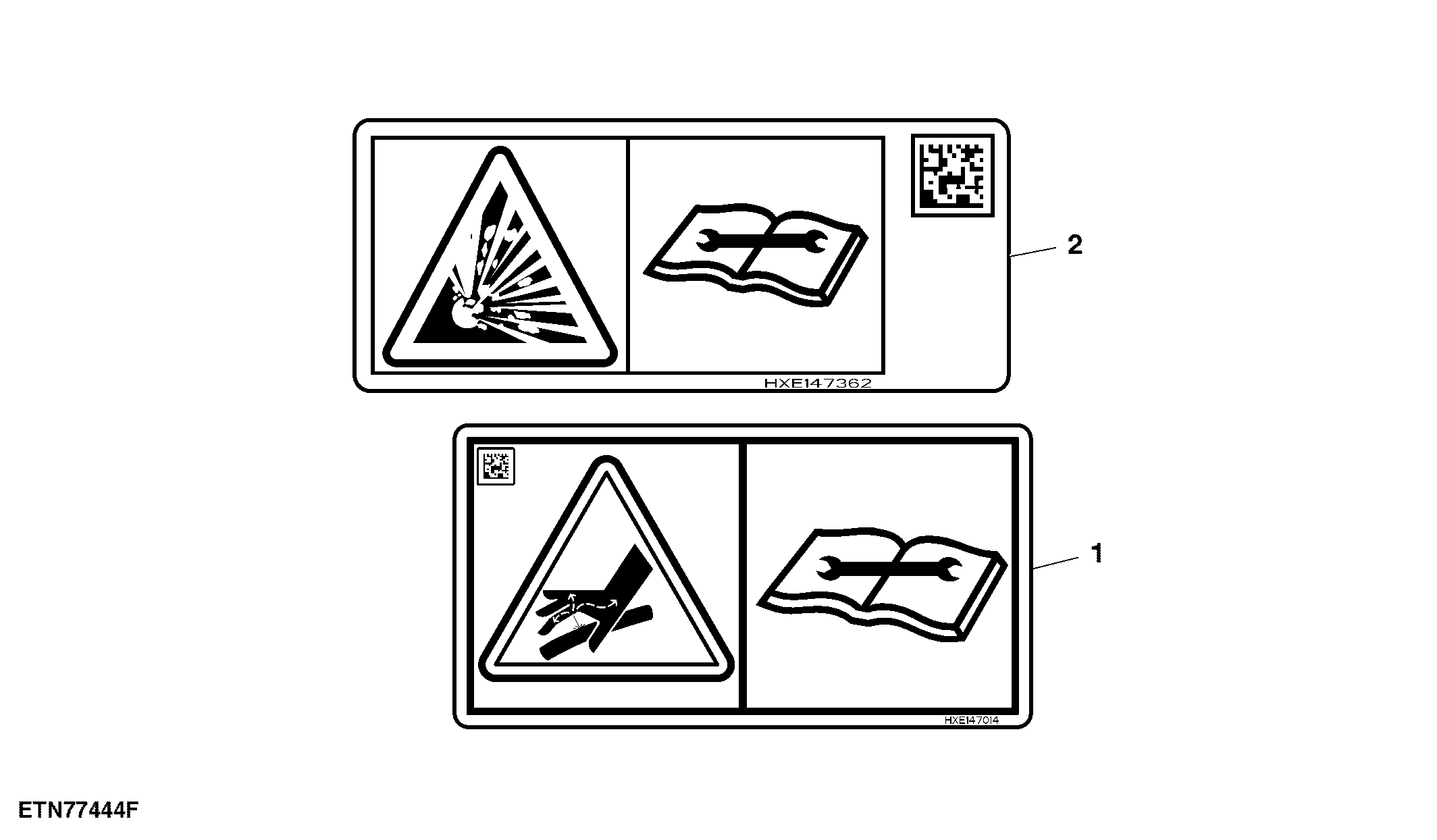 Text Free Hydraulic Label, ProDrive™