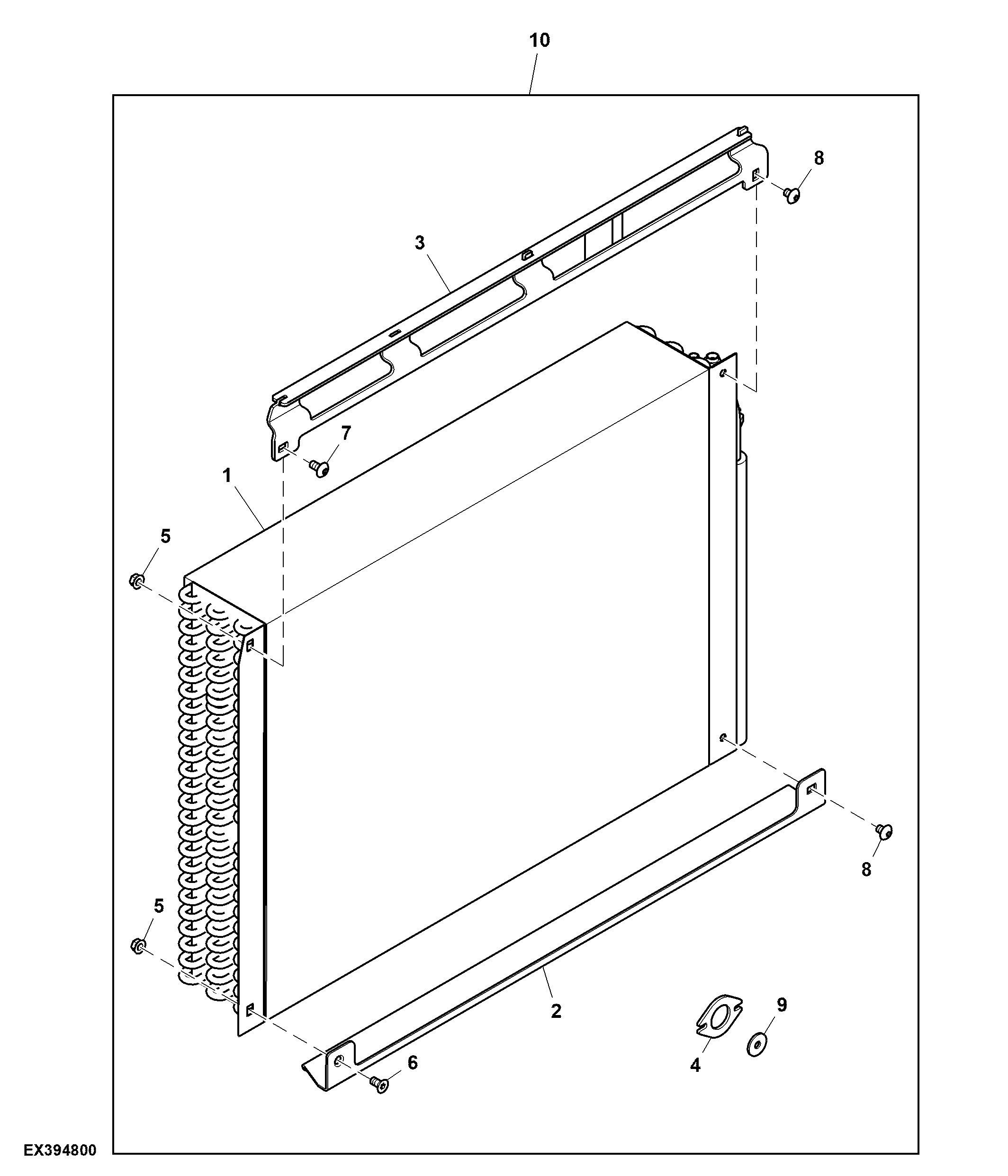 Air Conditioner Condenser / Oil Cooler Kit ( - 430100)