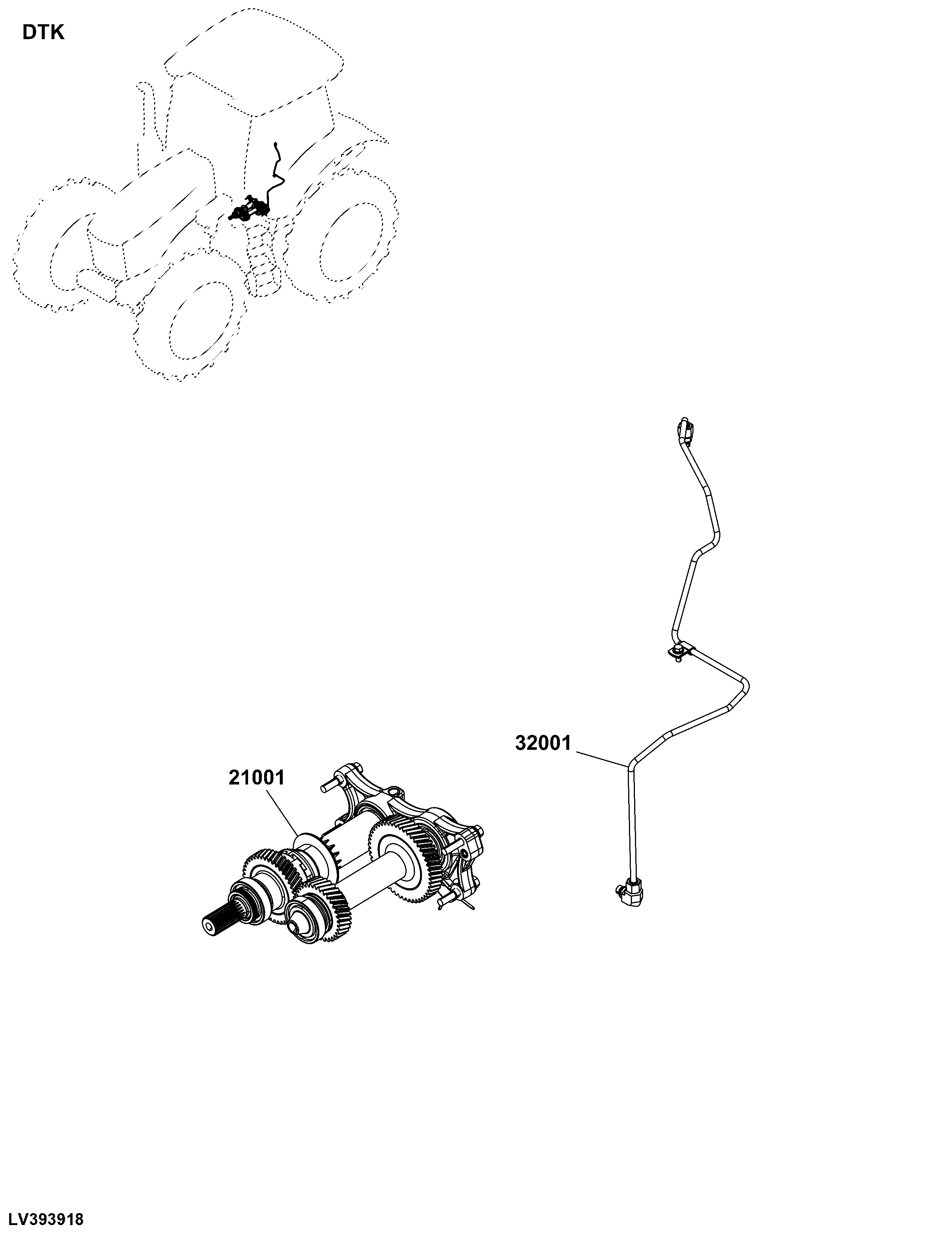 DTK Front Axle Module and Assemblies