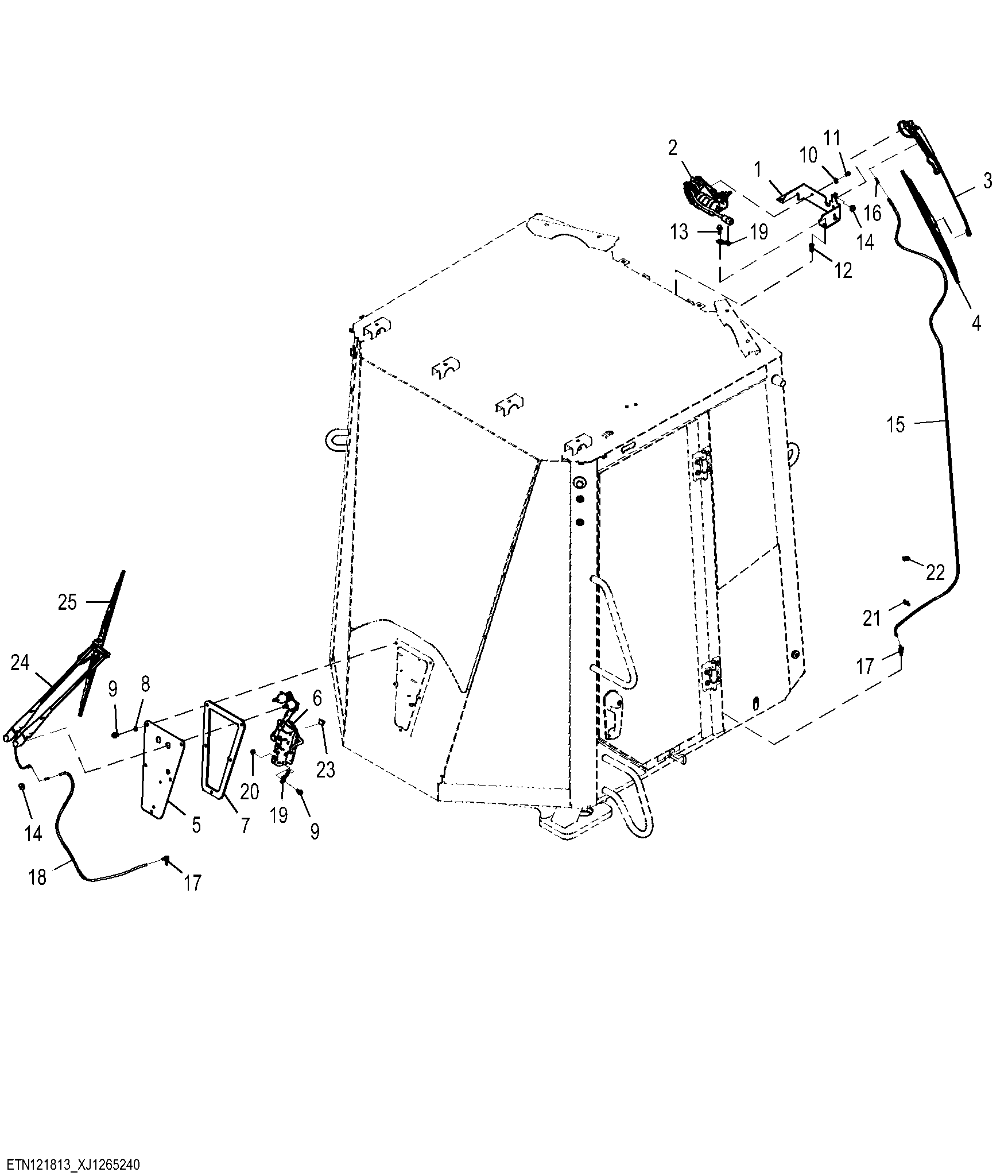 Front and Rear Windshield Wiper ( - 705255)
