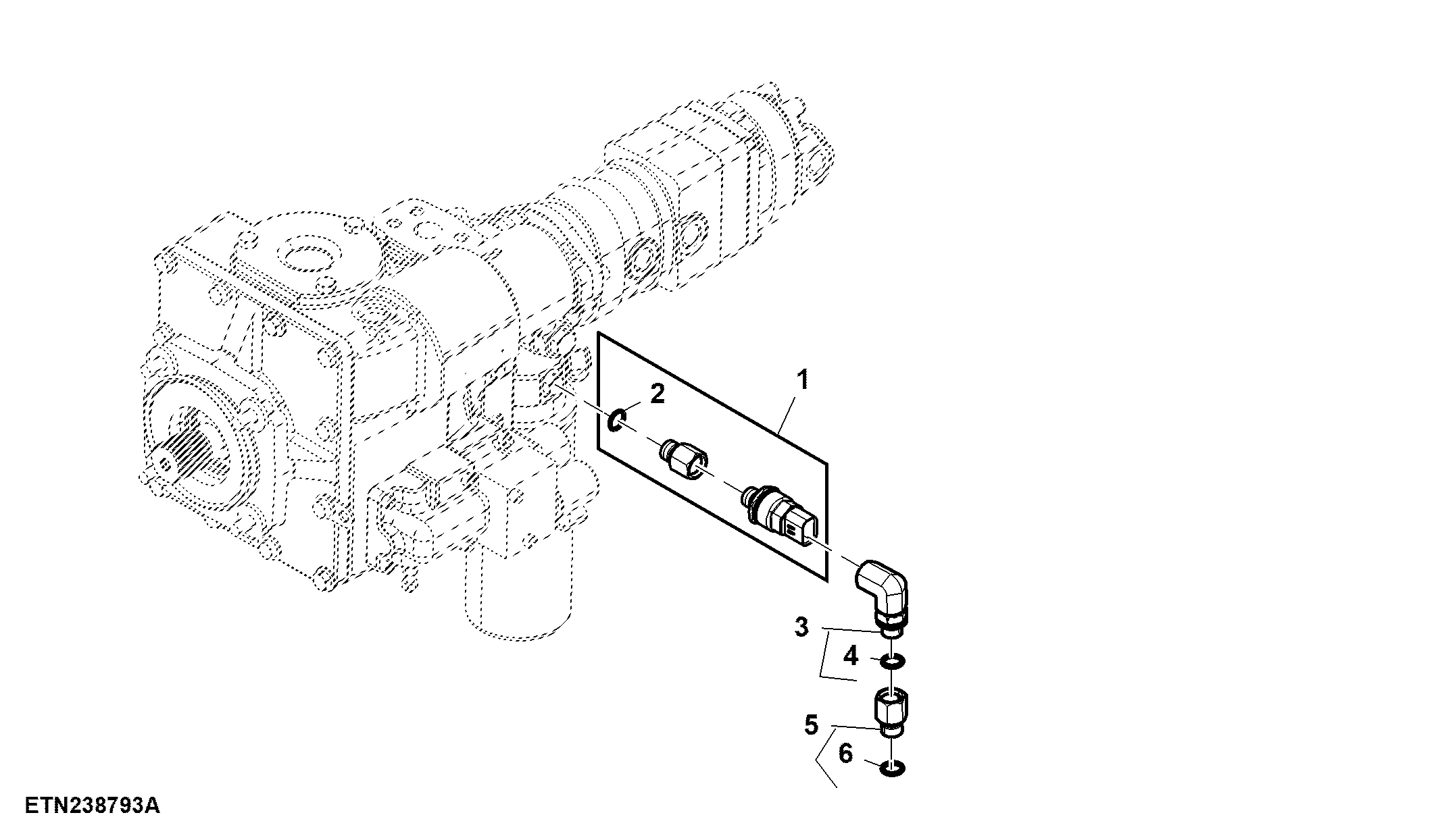 Pressure Sensor, Hydrostatic Charge, W/O ProDrive™