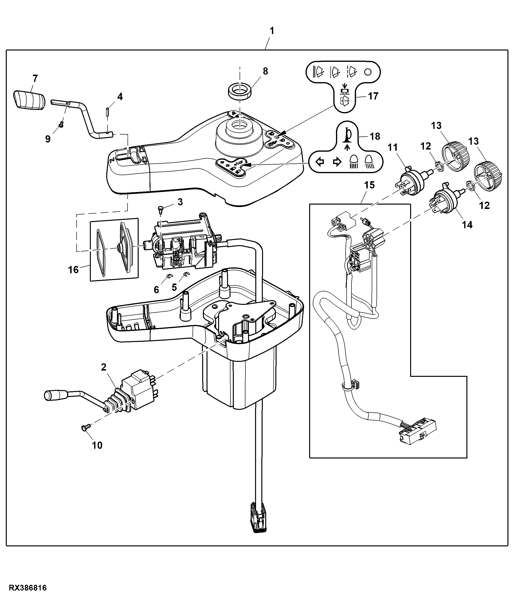 Steering Column Module, PowrQuad™ / AutoQuad™