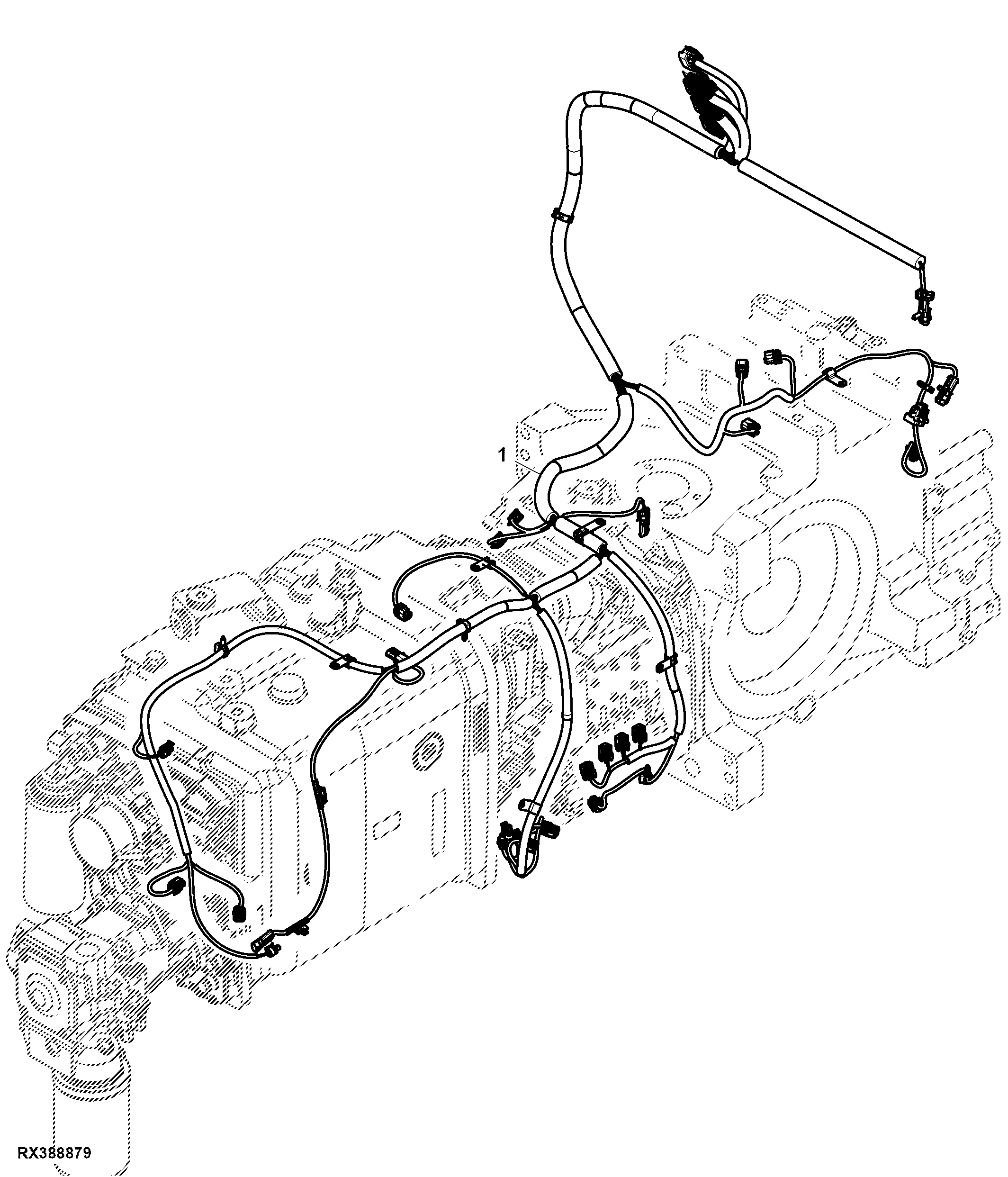 WIRING HARNESS, TRANSMISSION