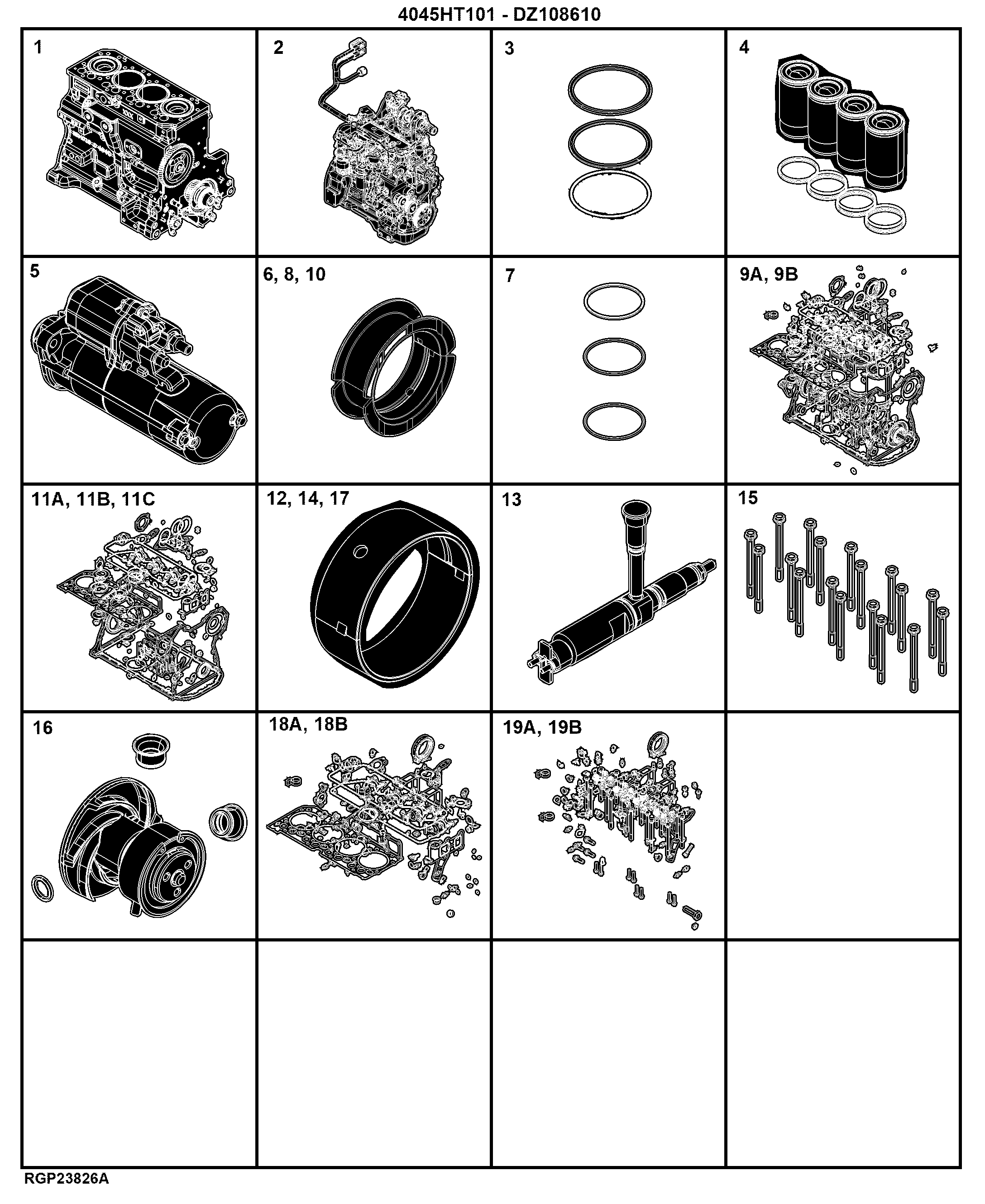 04D Engine 4045HT102-DZ108610