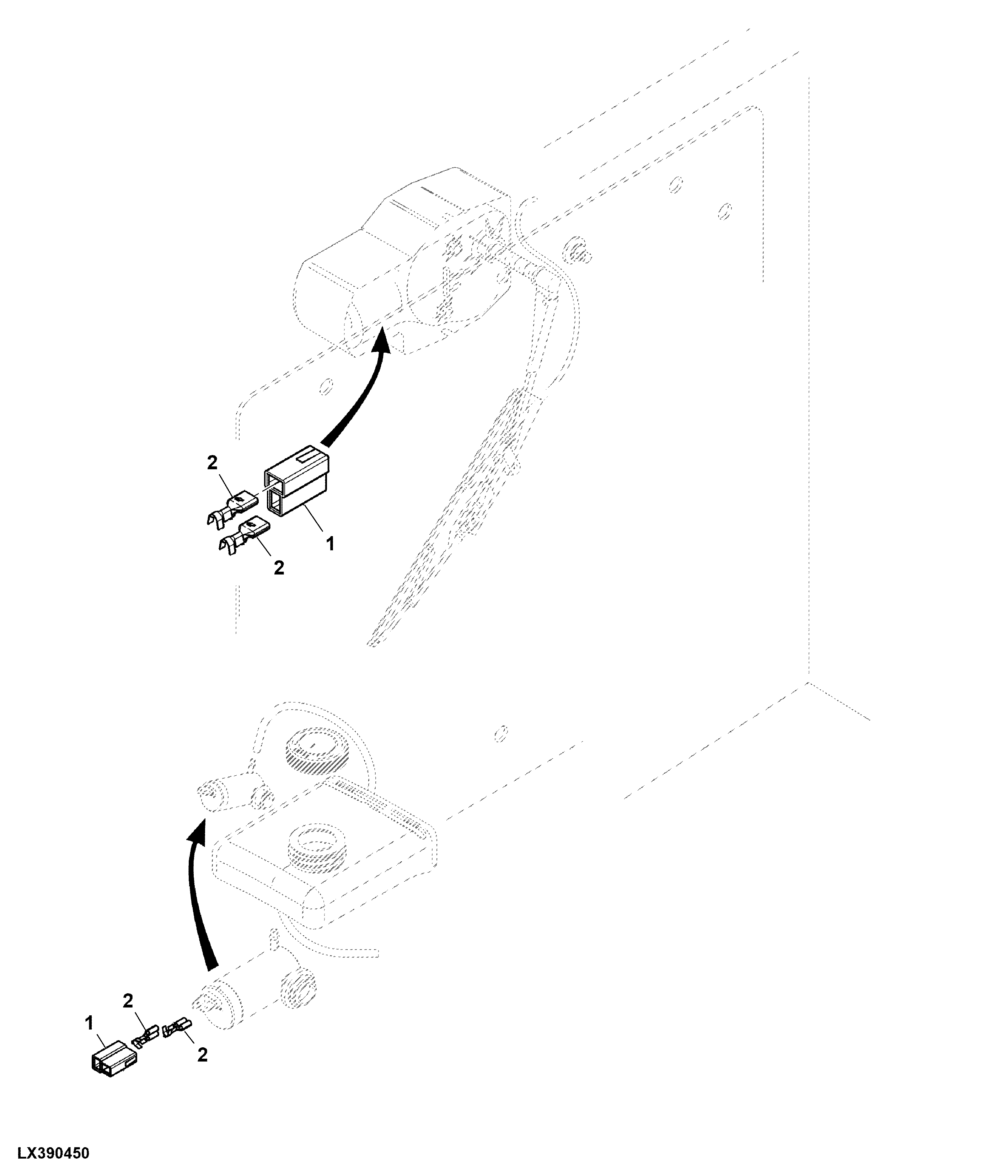 Connector / Terminal, Rear Windshield Wiper