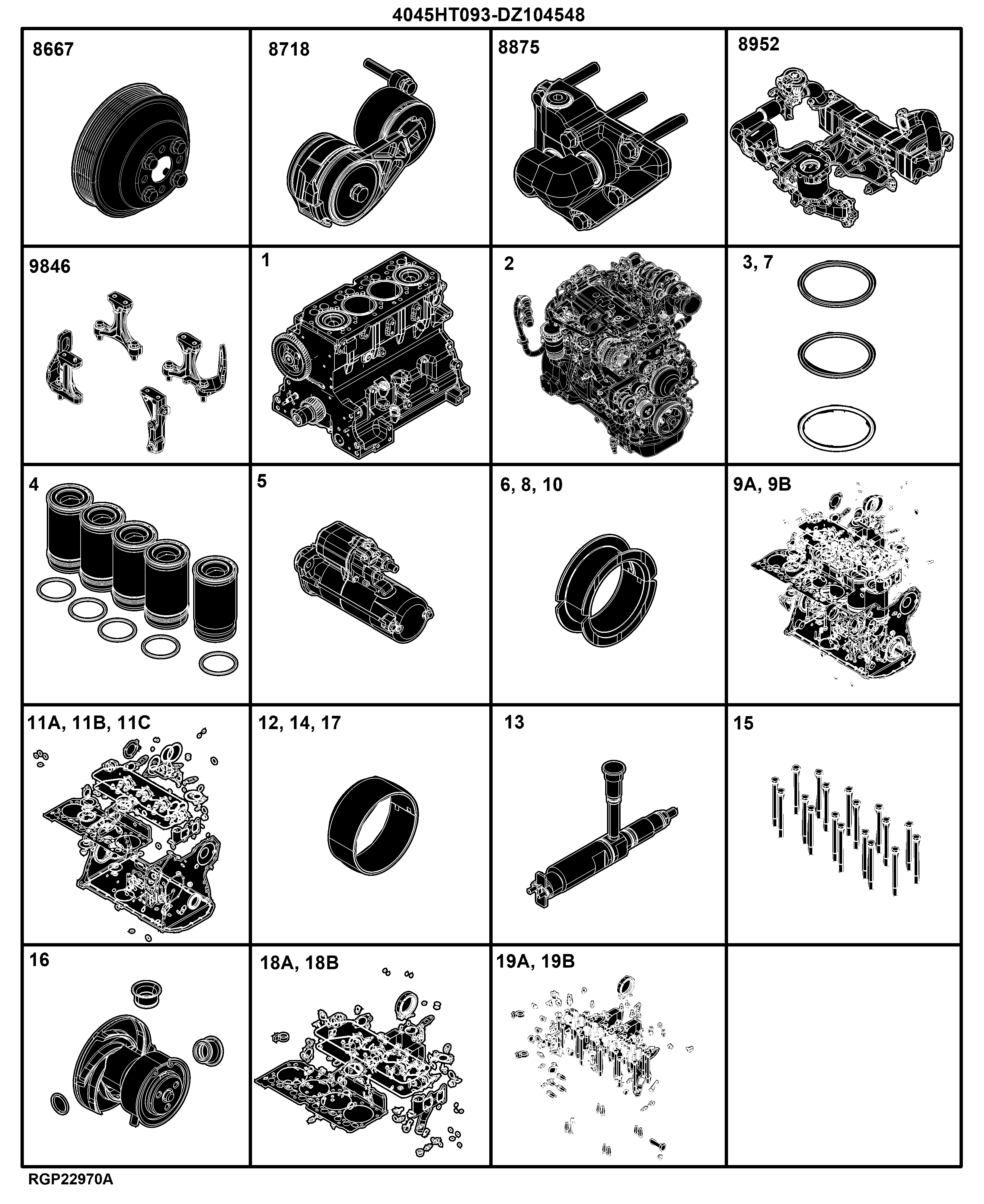 04B Engine 4045HT093-DZ104548