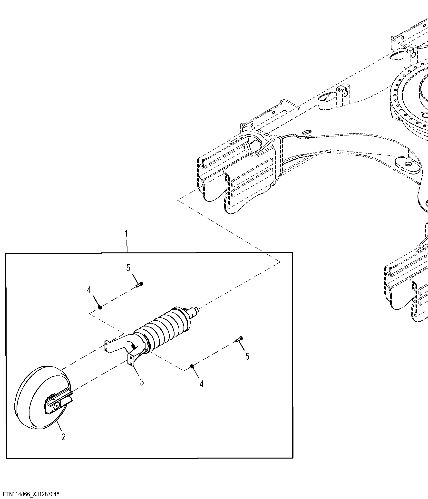 Idler and Recoil Assembly