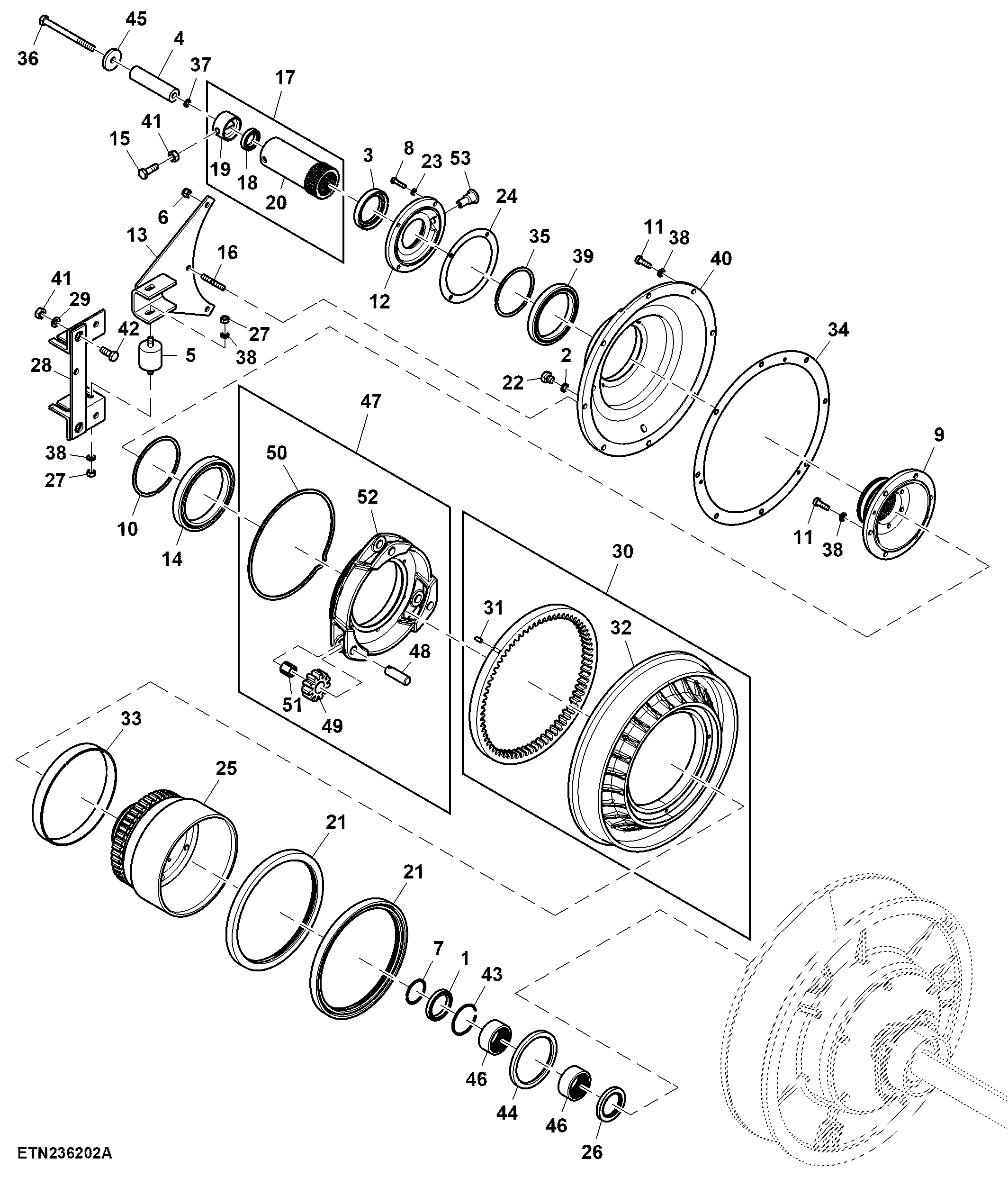 Variable Cylinder Sheaves W/ Gear (Not for Chinese Mainland)