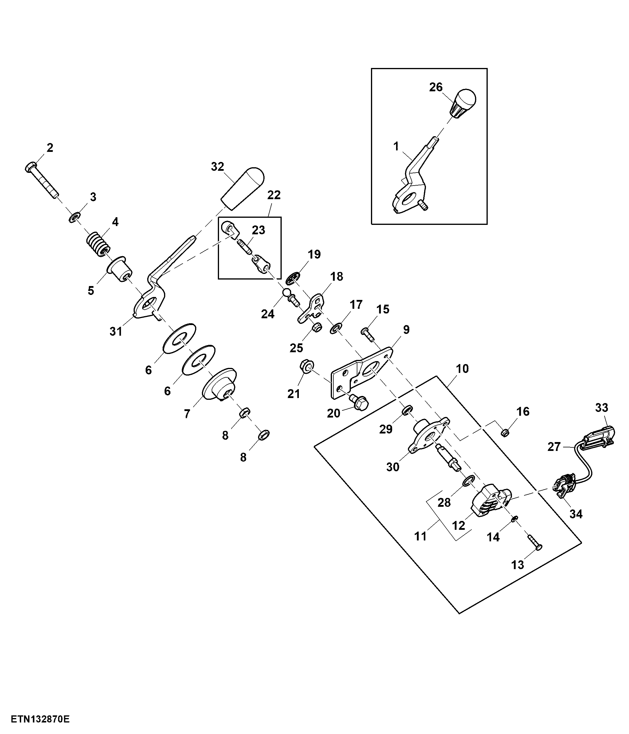 Electronic Speed Control, W/ Multi Function Lever Installation