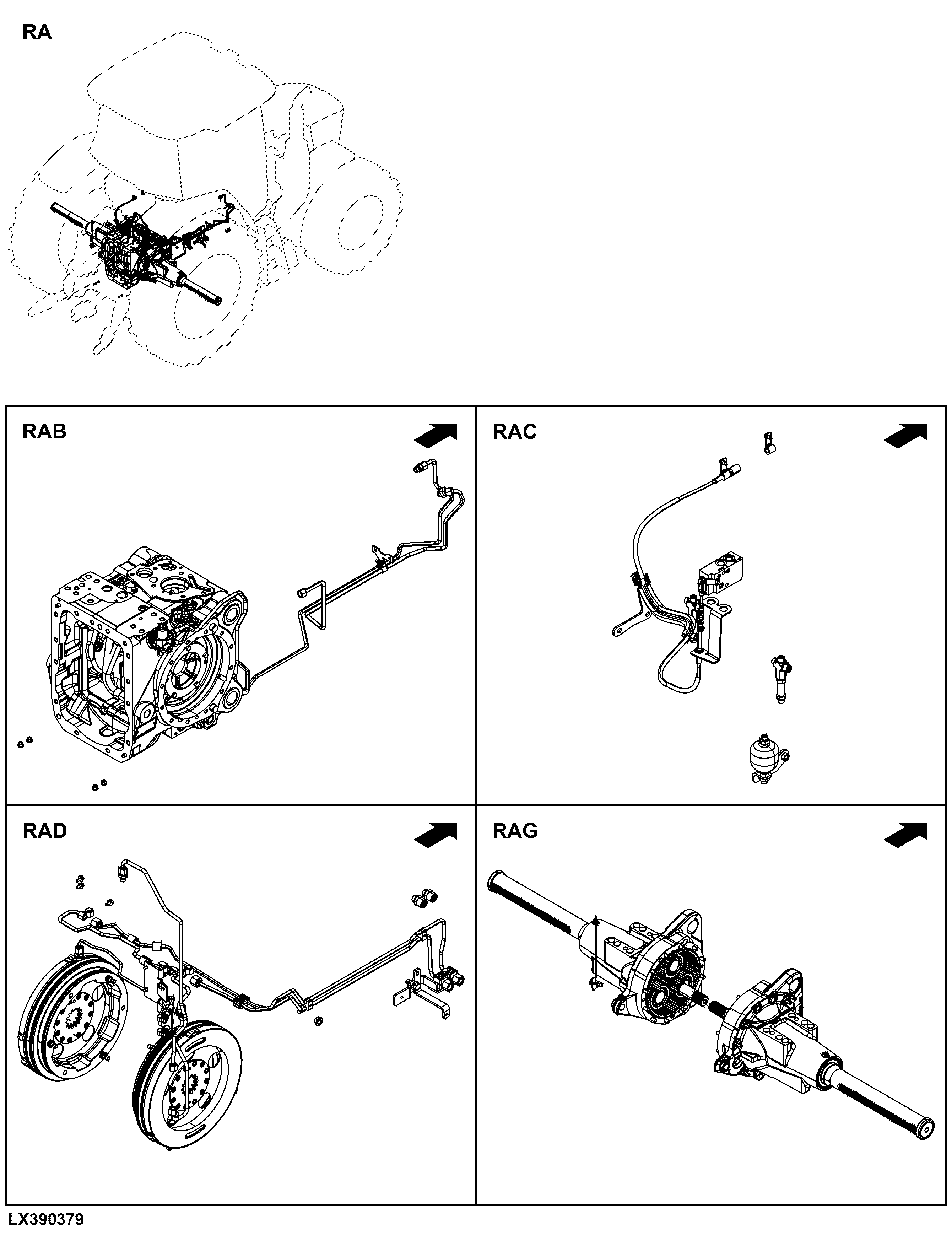 RA Rear Axle