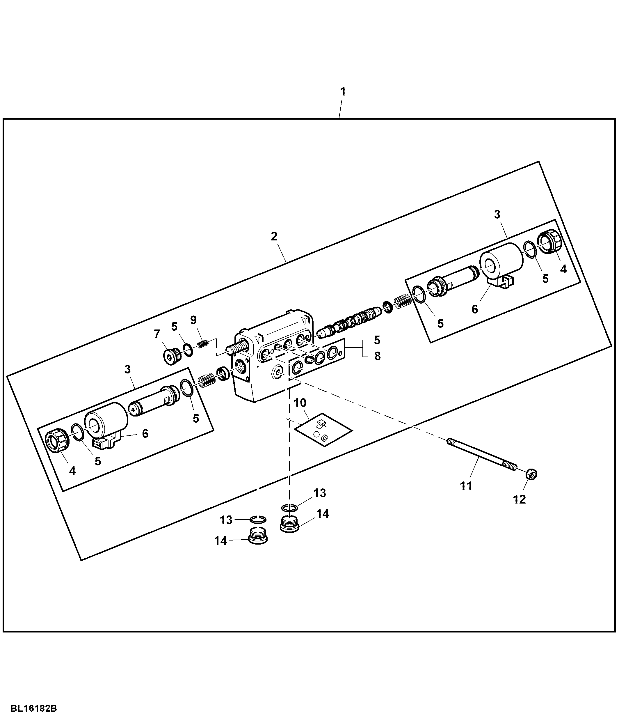Valve Kit, Mechanical SCV, 2-3 Function Upgrade, Attachment