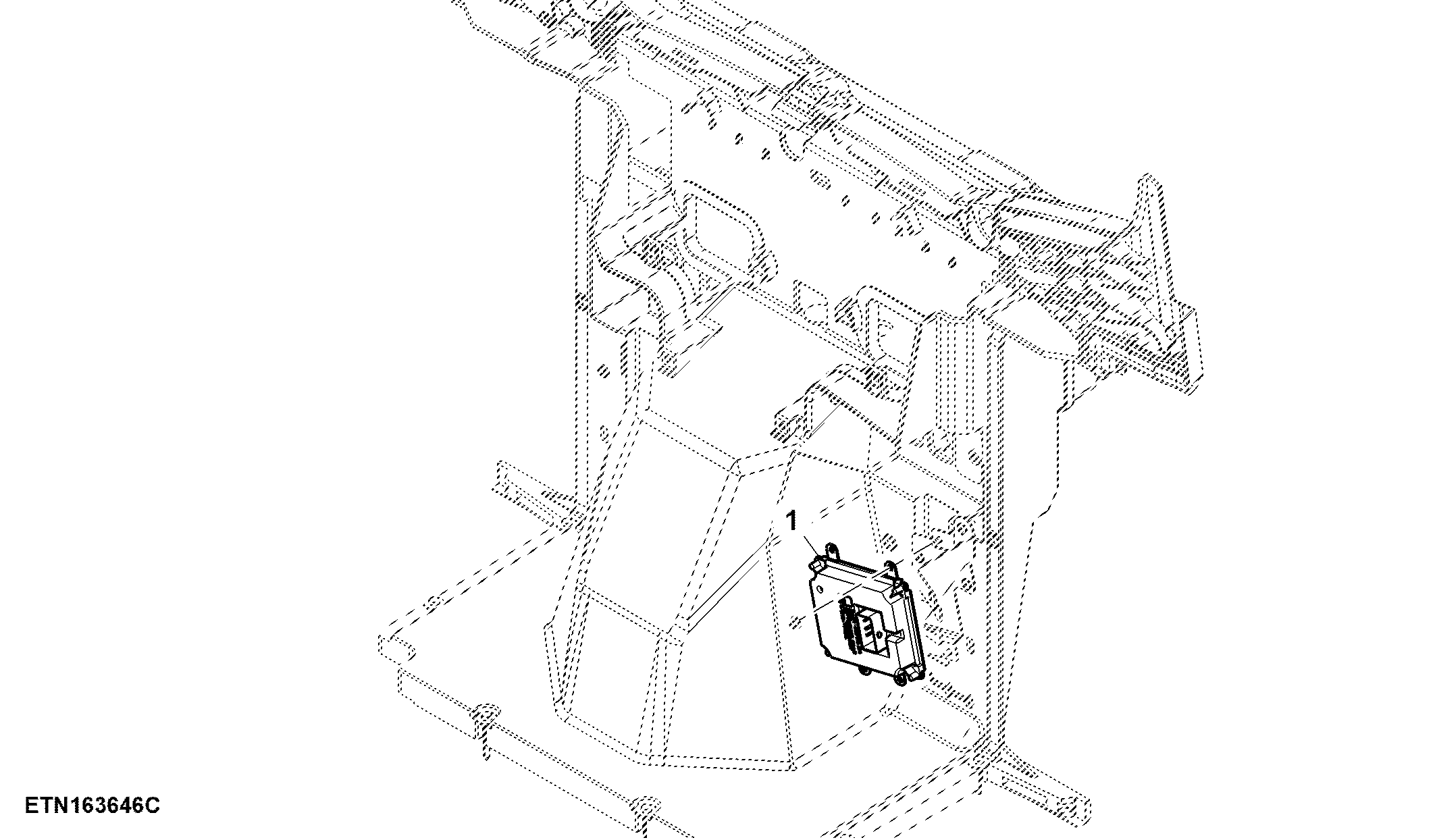 Control Unit, Front Loader / E-SCV