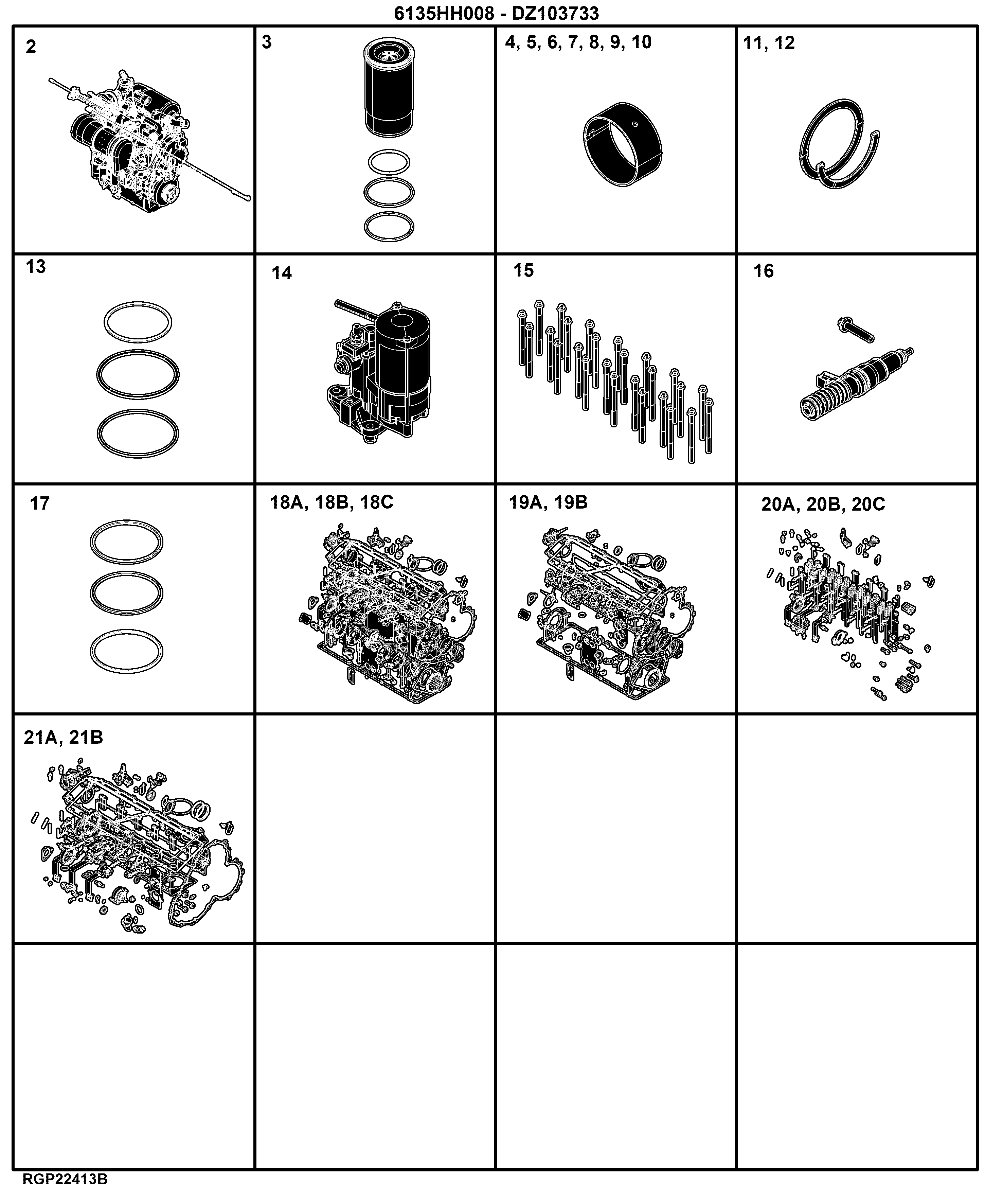 E2 Engine 6135HH008-DZ103733