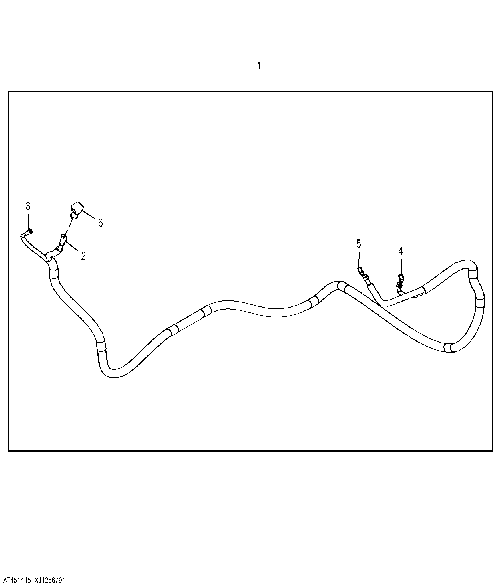 Starter/Alternator Wiring Harness (15418 - )