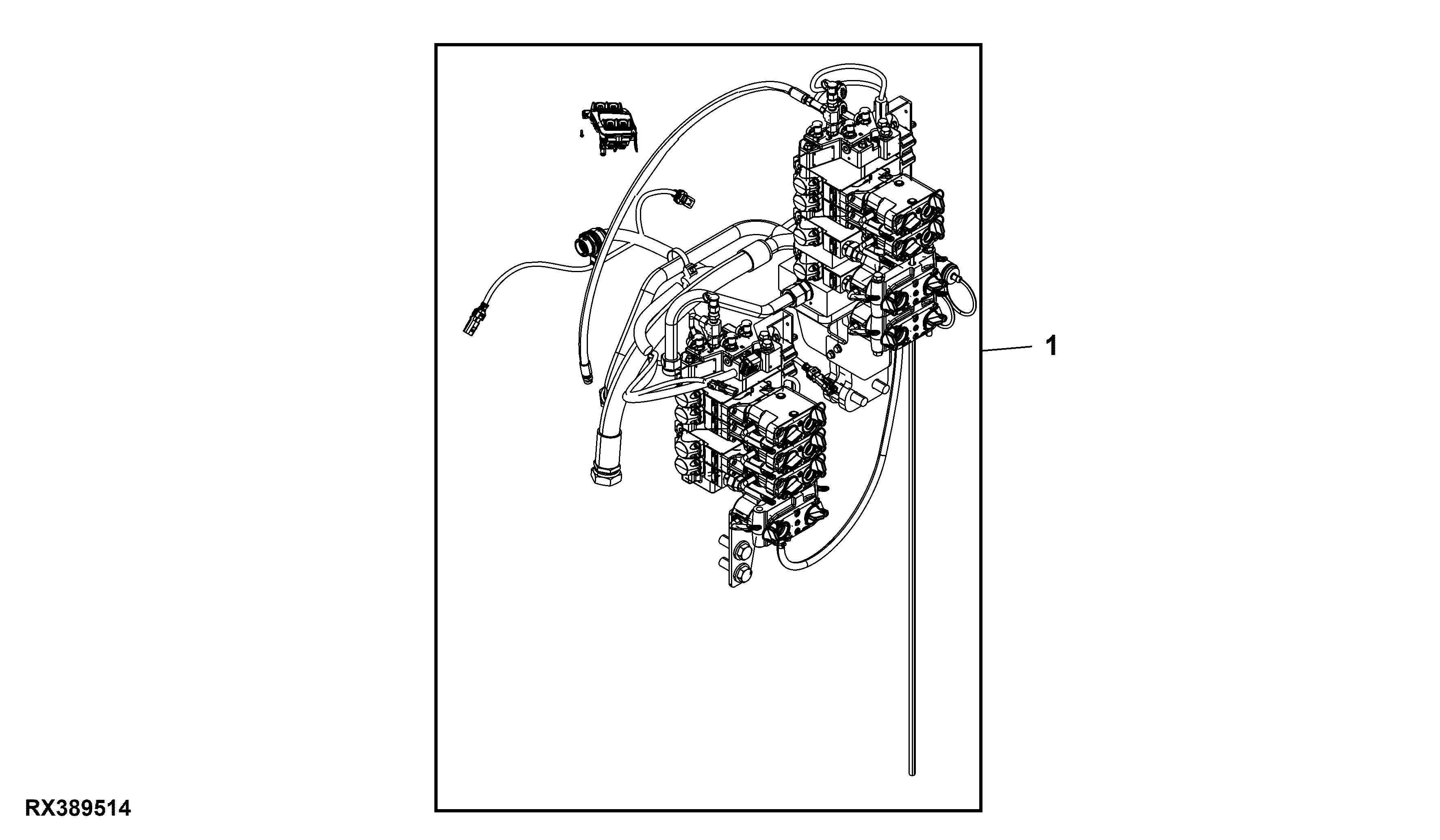 Selective Control Valve, 8 Rear SCV, Air Seeder, Attachment