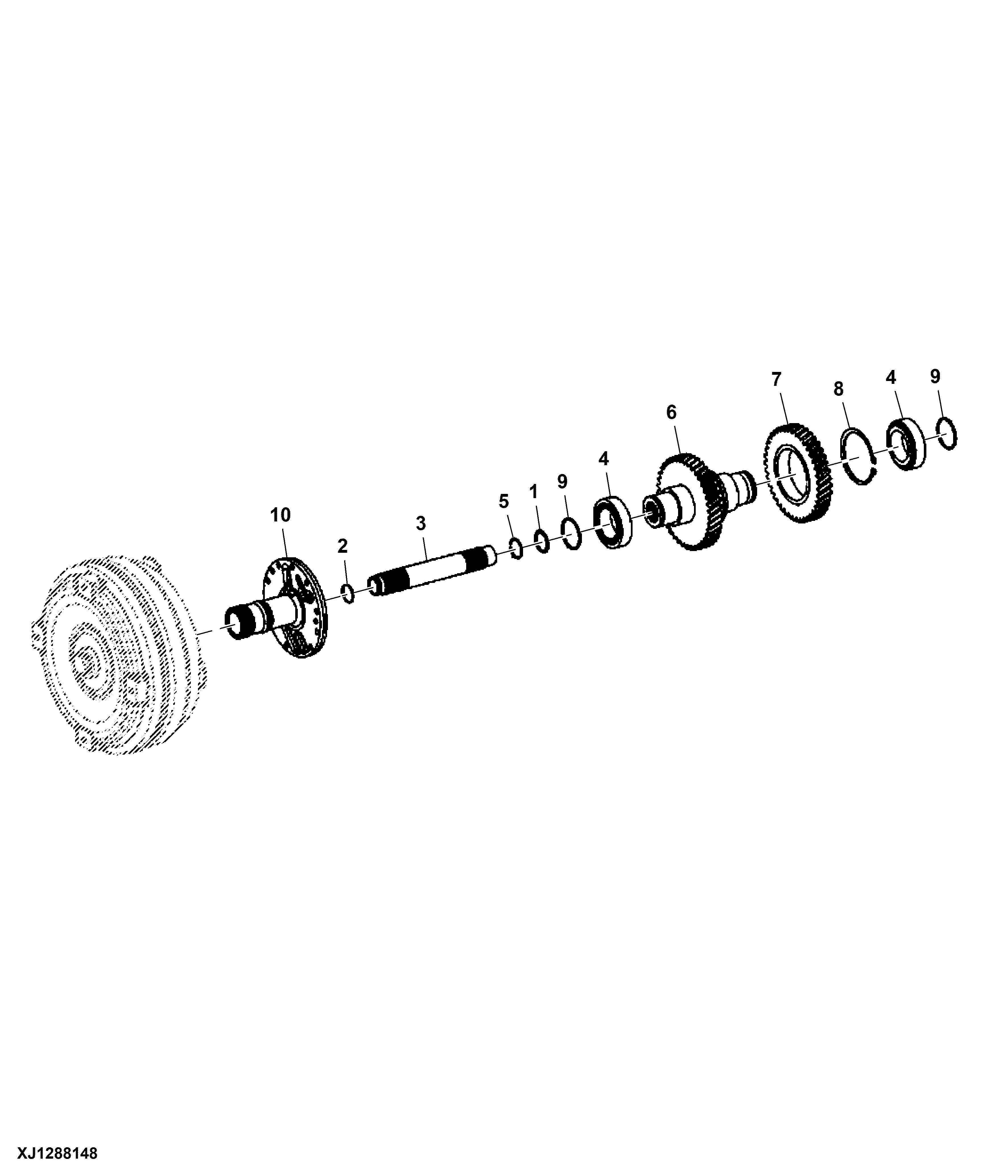 Transmission Input Shaft with Lock-up Torque Converter