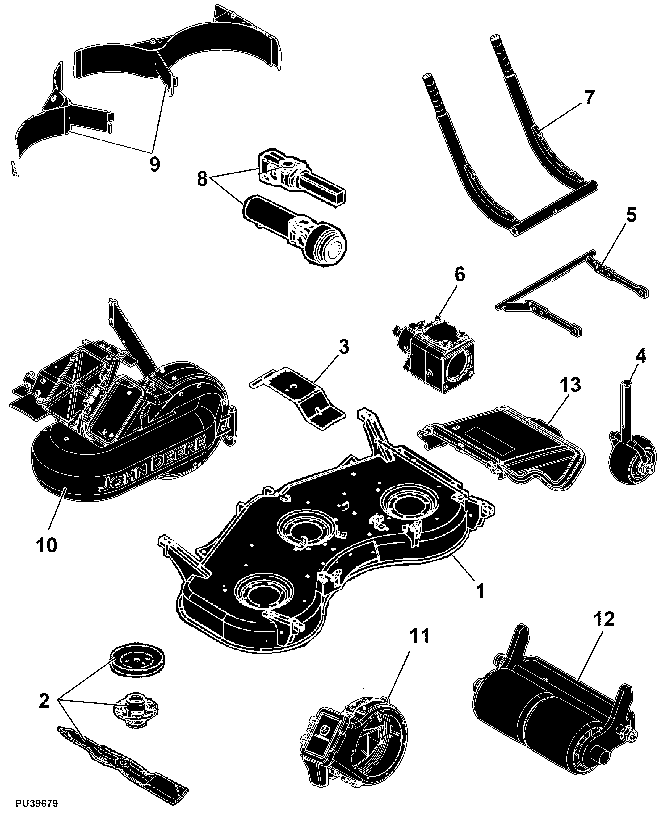86 Mid-Mount Mower, 54 inch Edge™ High-Capacity
