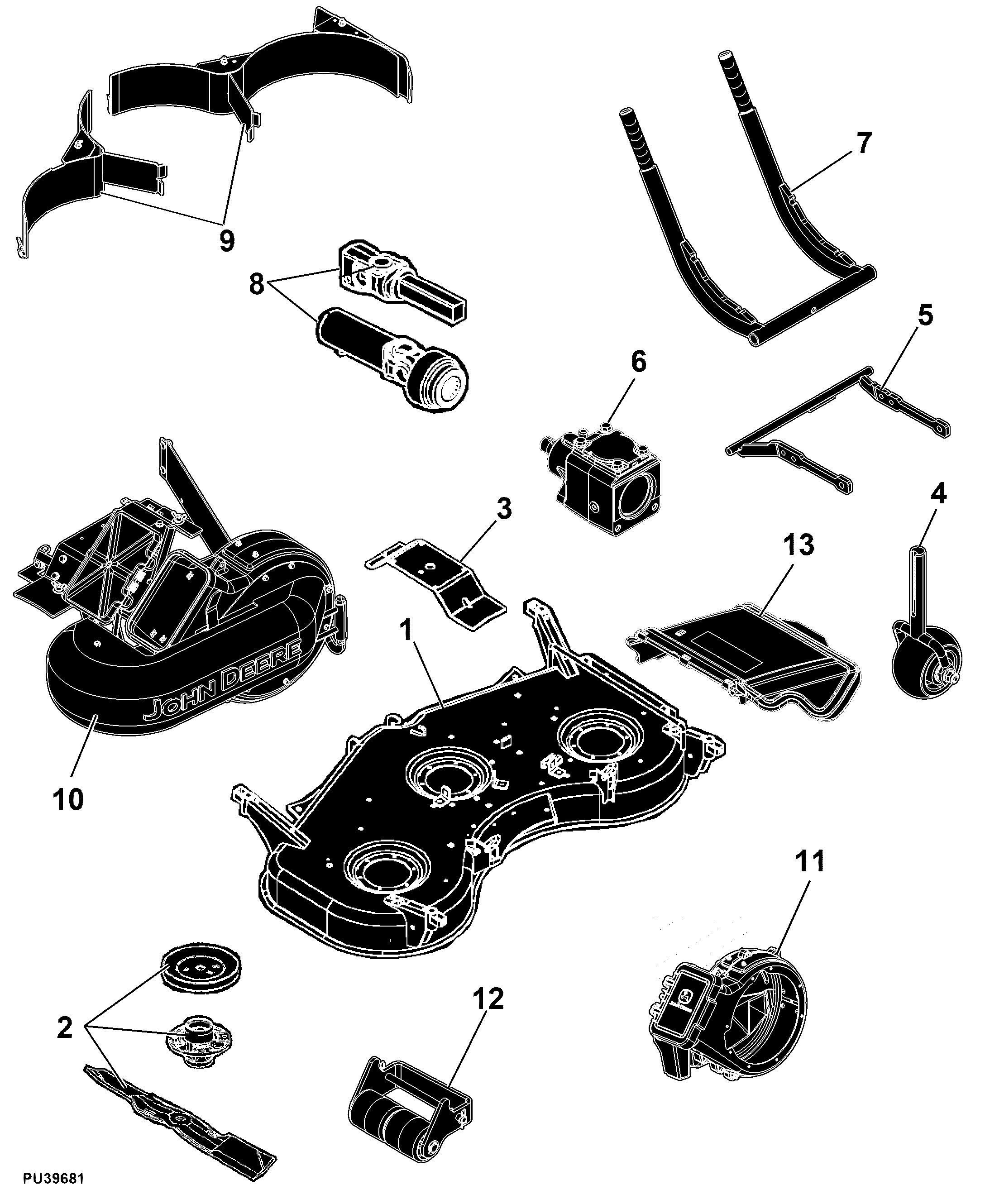 86 Mid-Mount Mower, 54 inch Edge™ High-Capacity