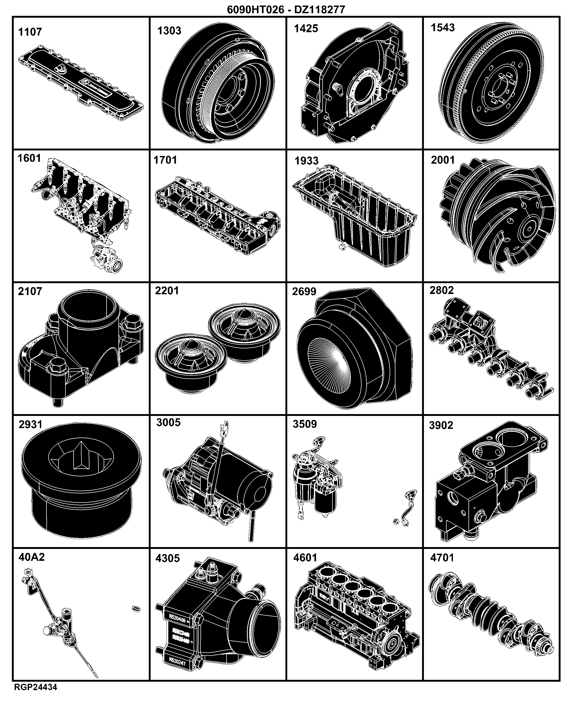 04B Engine 6090HT026-DZ118277