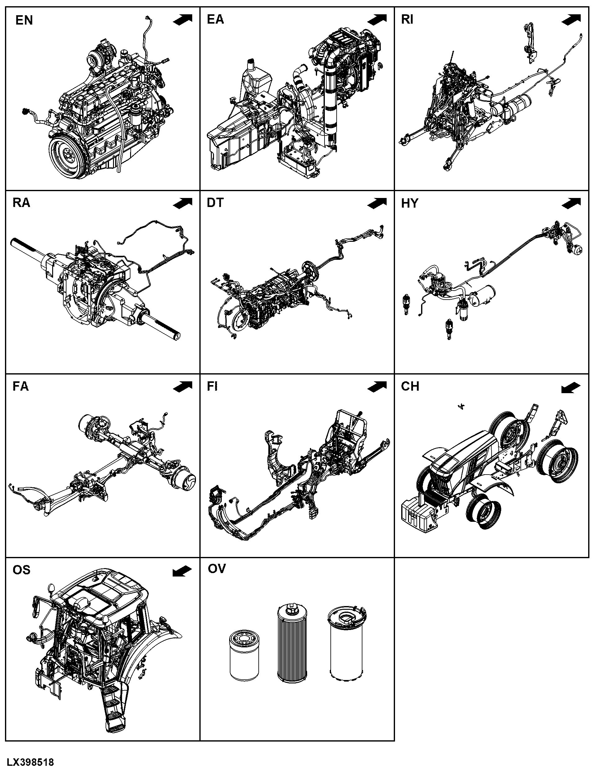 6195M Tractor (Europe Edition, Engine SN: 6068GXXXXXX)(Tier 2)(MY20- )