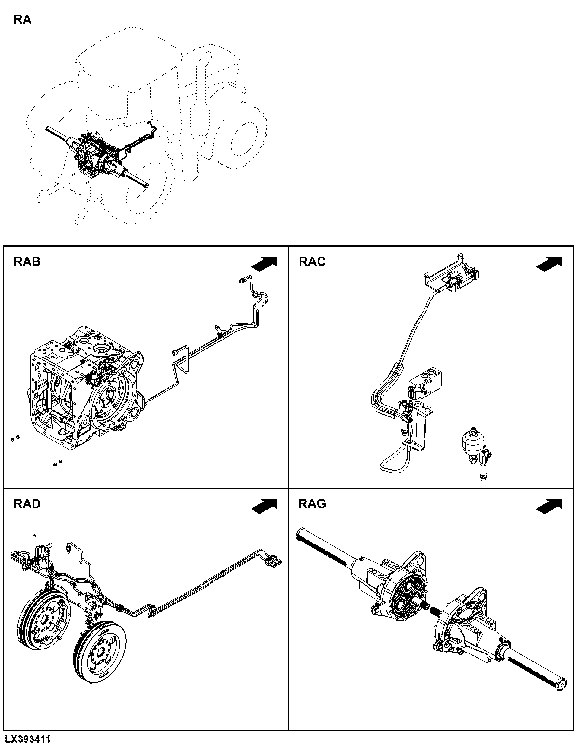 RA Rear Axle