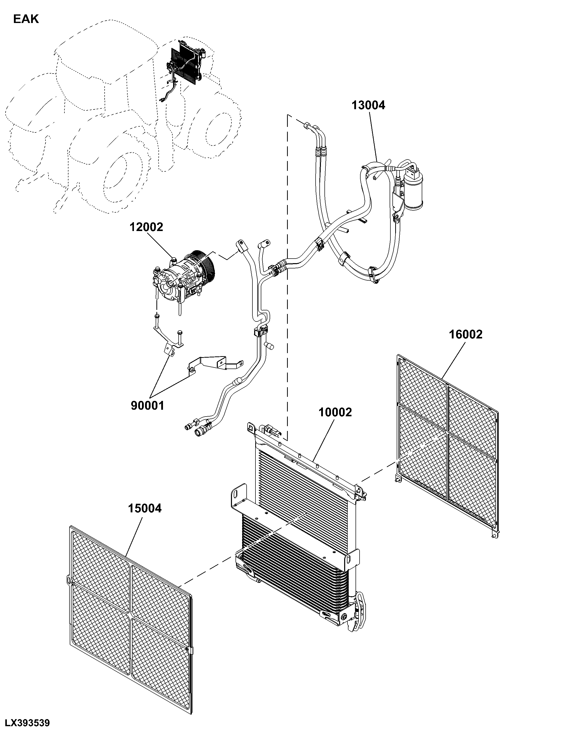 EAK Air Conditioning System, Engine Auxiliaries Related
