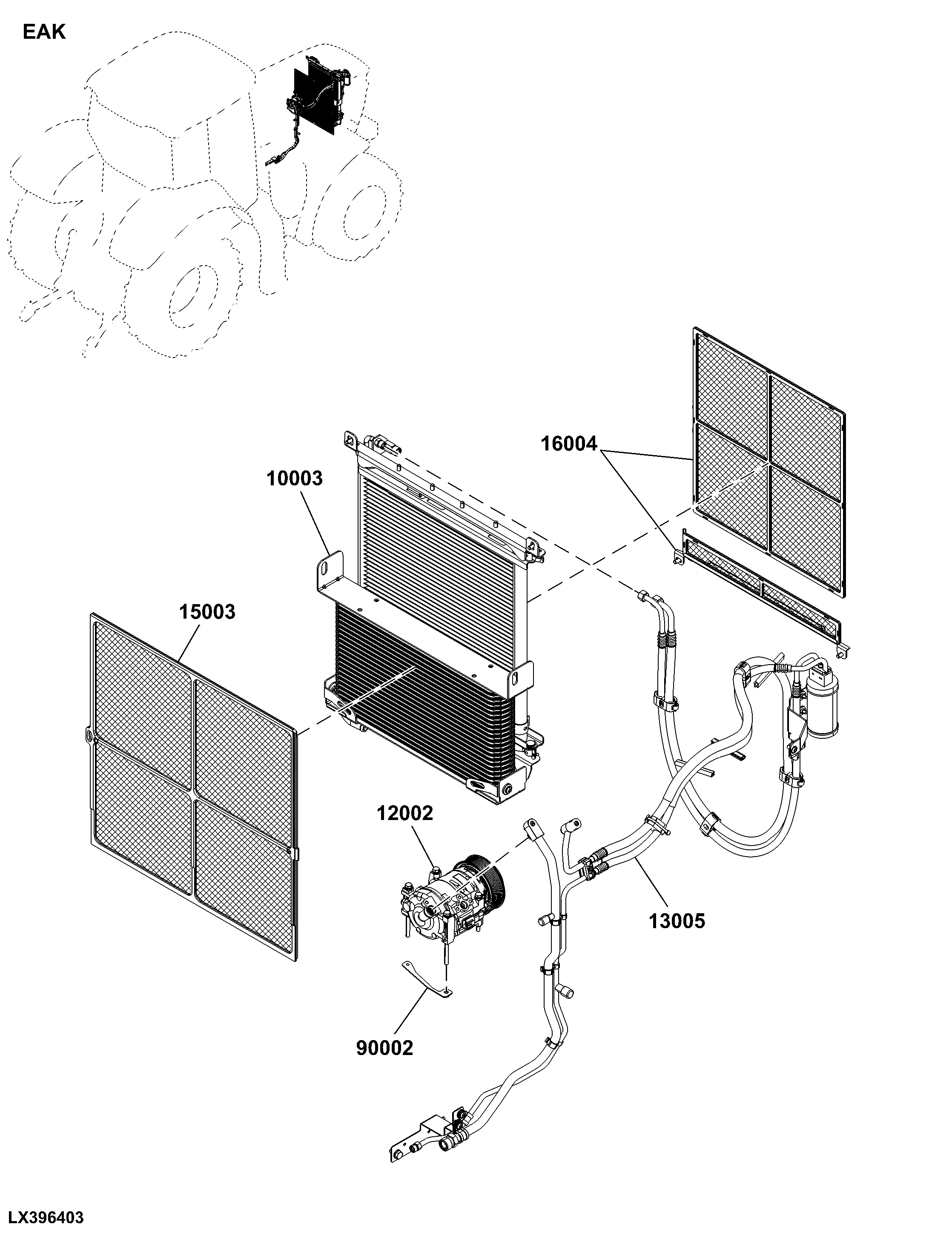 EAK Air Conditioning System, Engine Auxiliaries Related