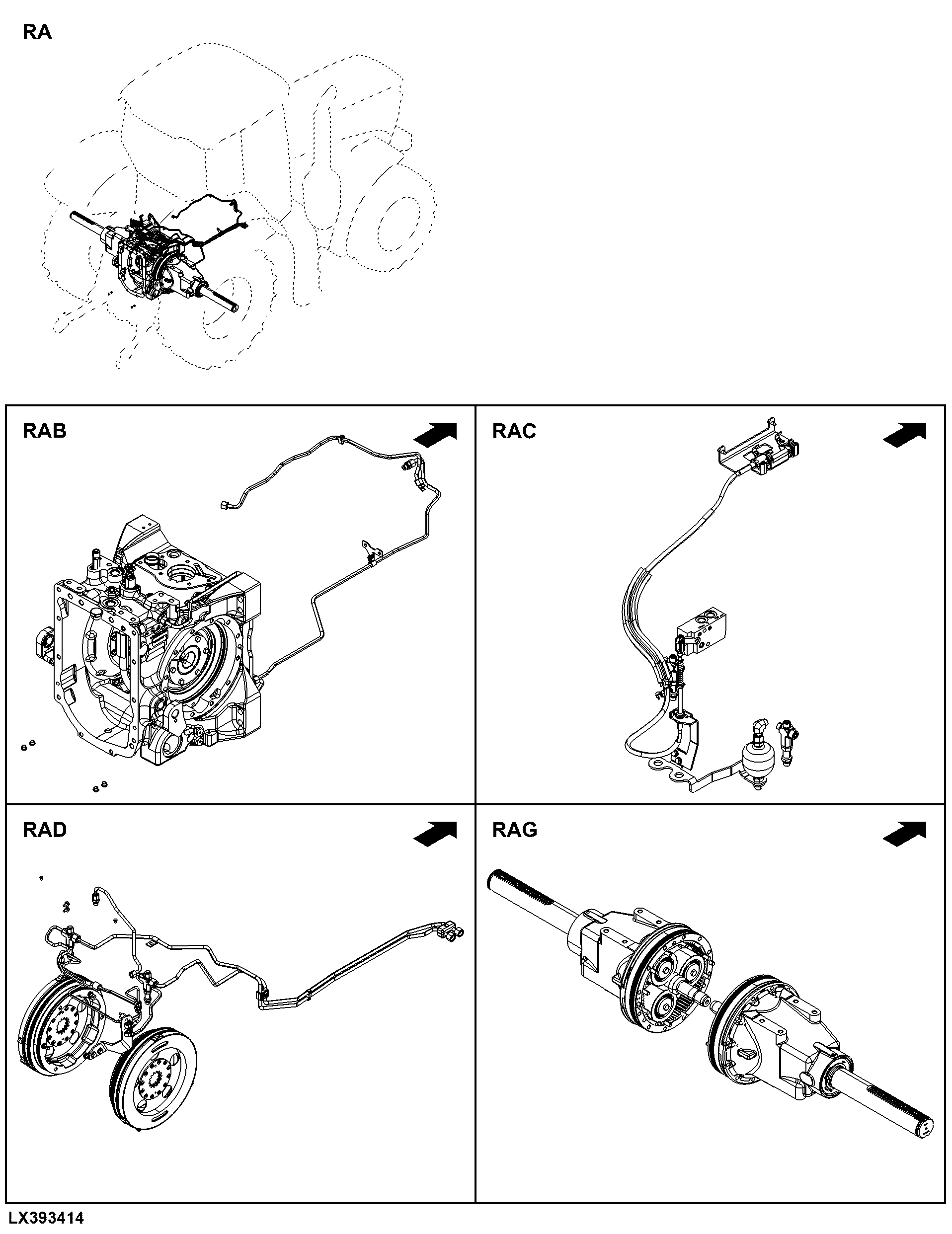 RA Rear Axle